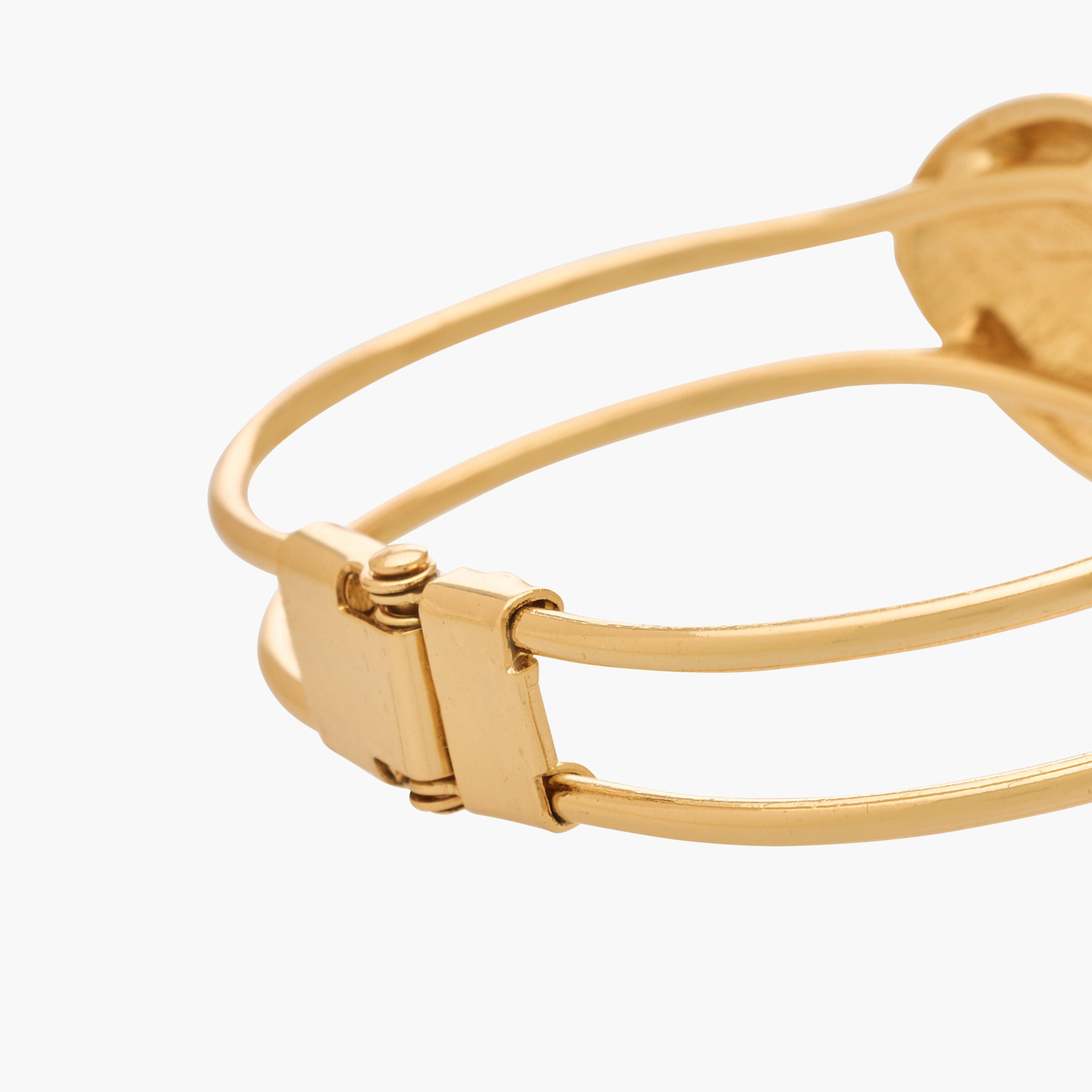Gold Tone Cuff Bracelet-women-watchesandjewellery-jewellery-banglesandbracelets-image-5