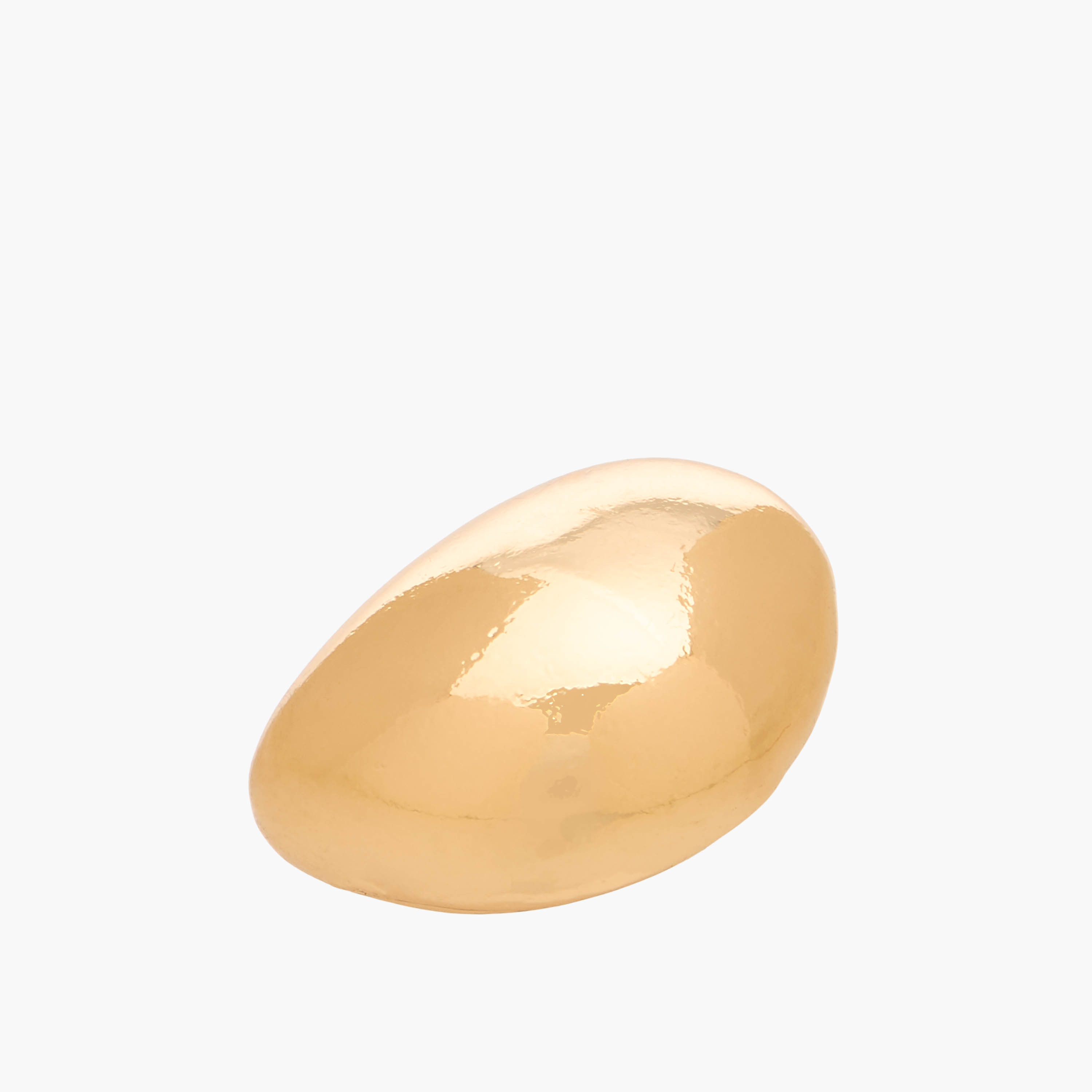 Gold Tone Orb Shape Stud Earrings with Pushback Closure-women-watchesandjewellery-jewellery-earrings-image-3