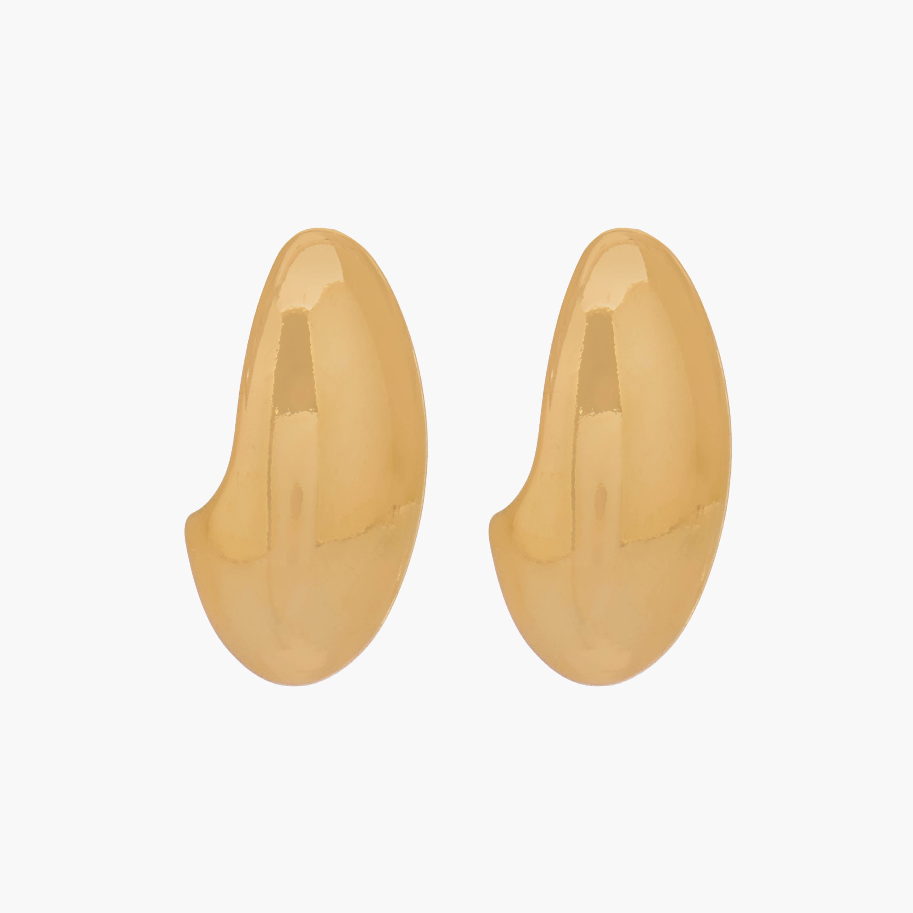 Pack of 2 Gold Tone Assorted Stud Earrings with Pushback Closure-women-watchesandjewellery-jewellery-earrings-image-4