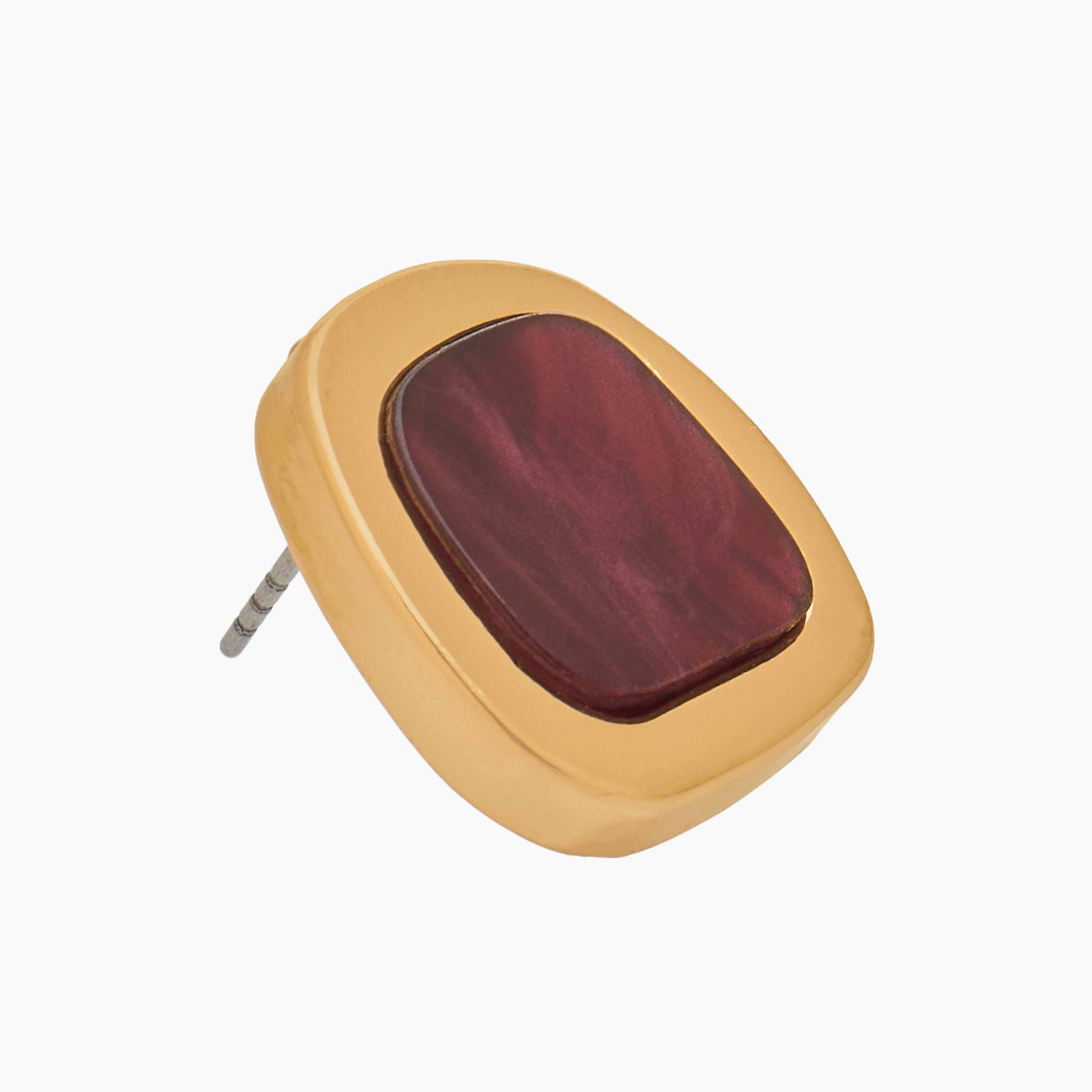 Pack of 2 Gold Tone Assorted Stud Earrings with Pushback Closure-women-watchesandjewellery-jewellery-earrings-image-6