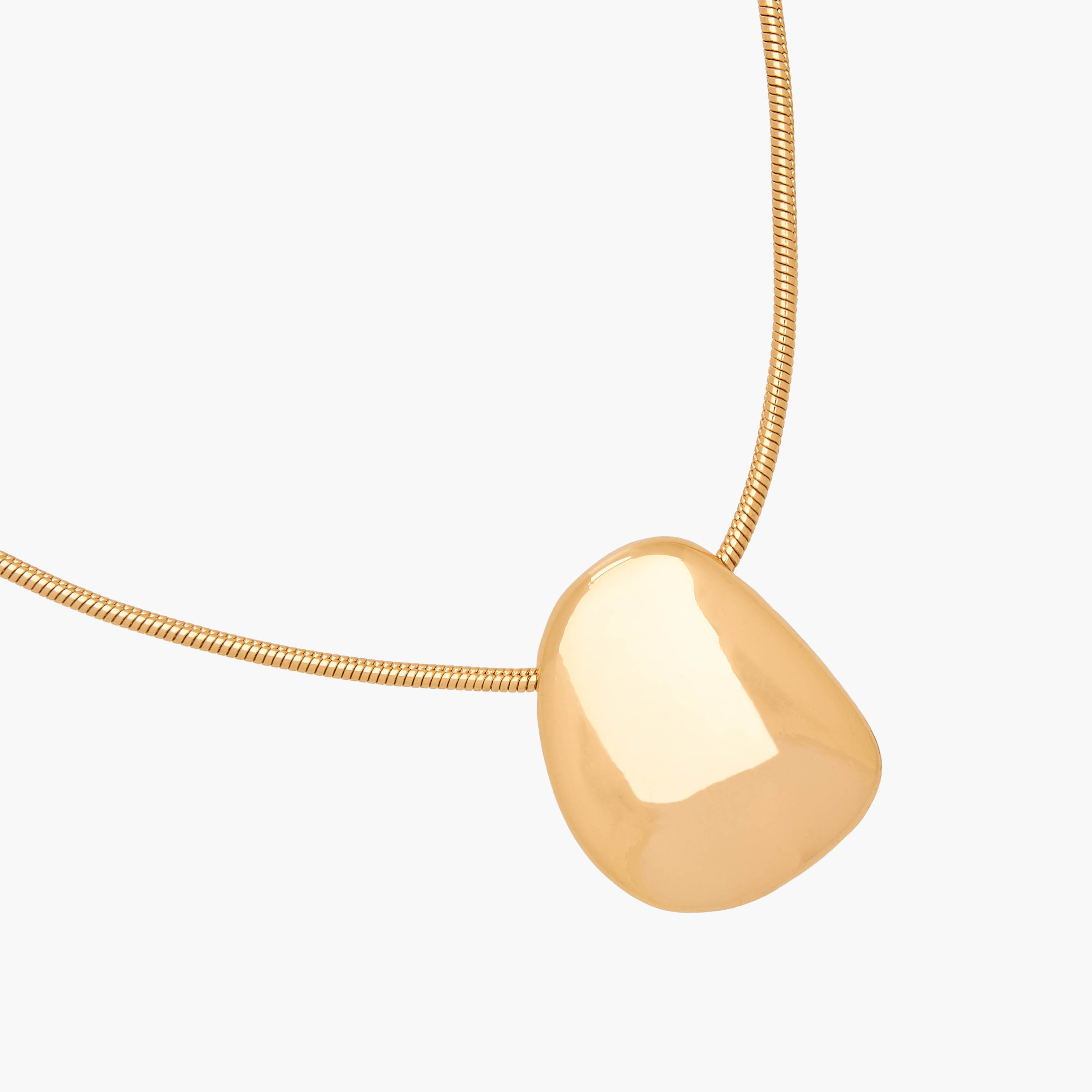 قلادة بدلاية لون فضي عصرية بمشبك إغلاق-women-watchesandjewellery-jewellery-necklacesandpendants-image-3
