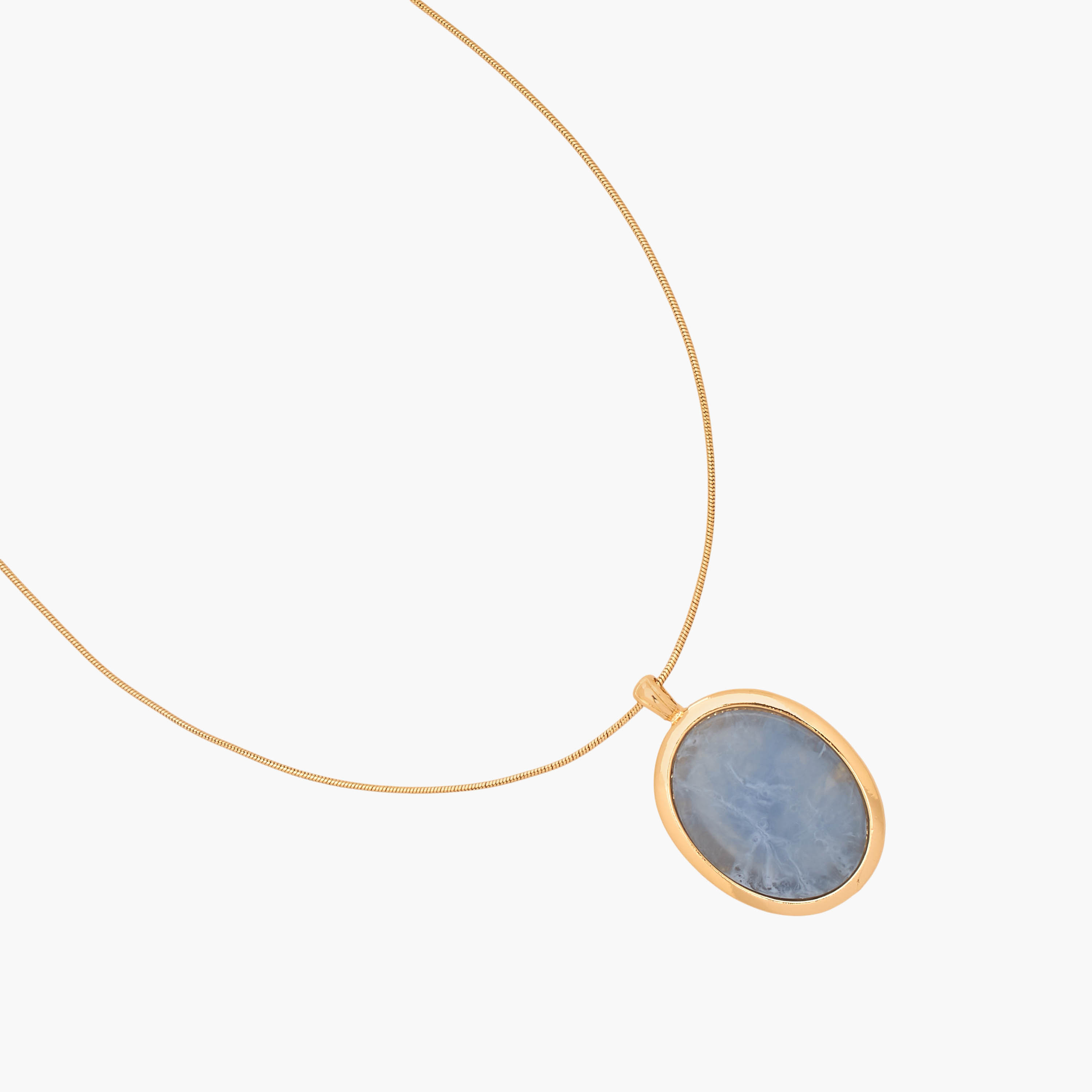 قلادة بدلاية لون ذهبي بمشبك إغلاق-women-watchesandjewellery-jewellery-necklacesandpendants-image-2