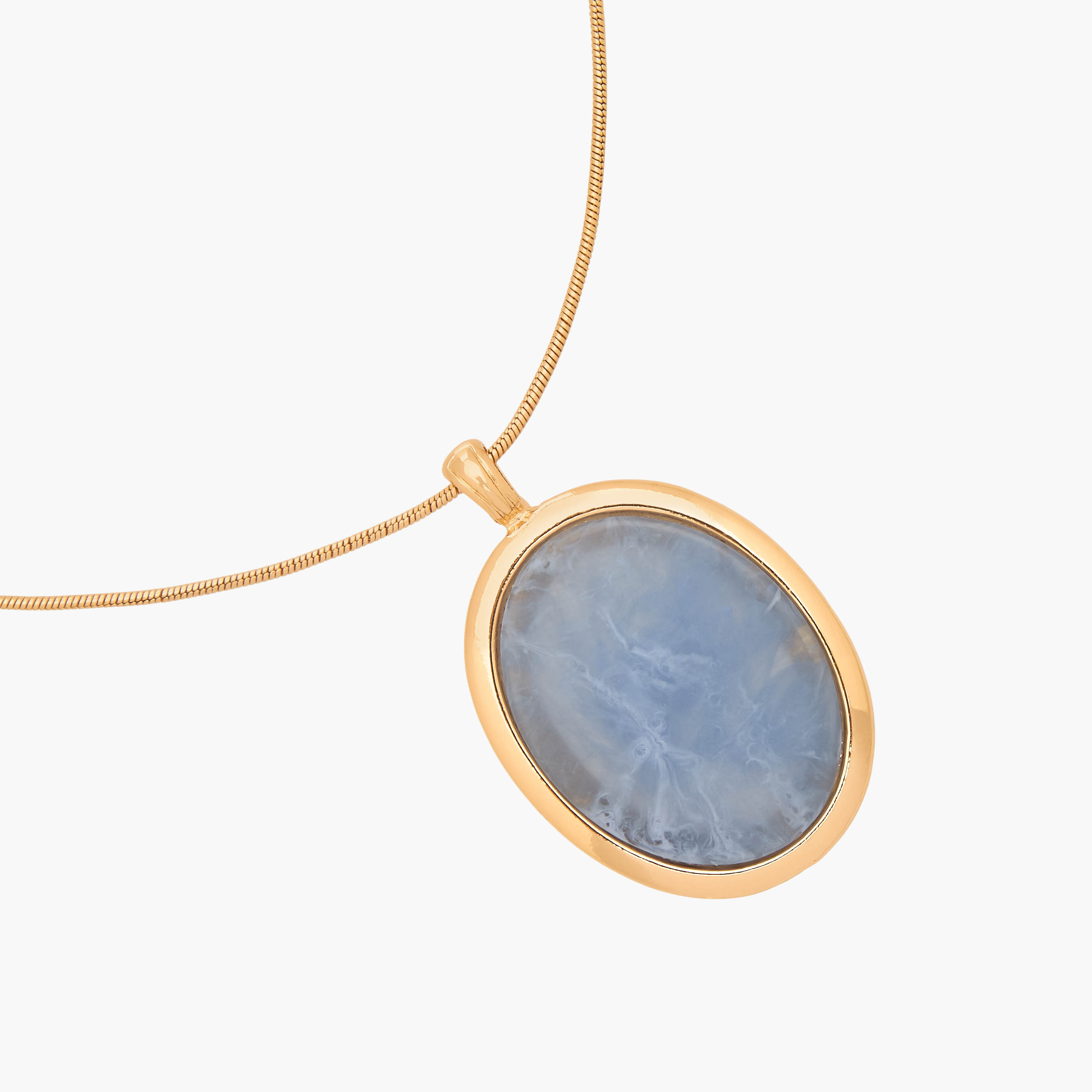 قلادة بدلاية لون ذهبي بمشبك إغلاق-women-watchesandjewellery-jewellery-necklacesandpendants-image-3