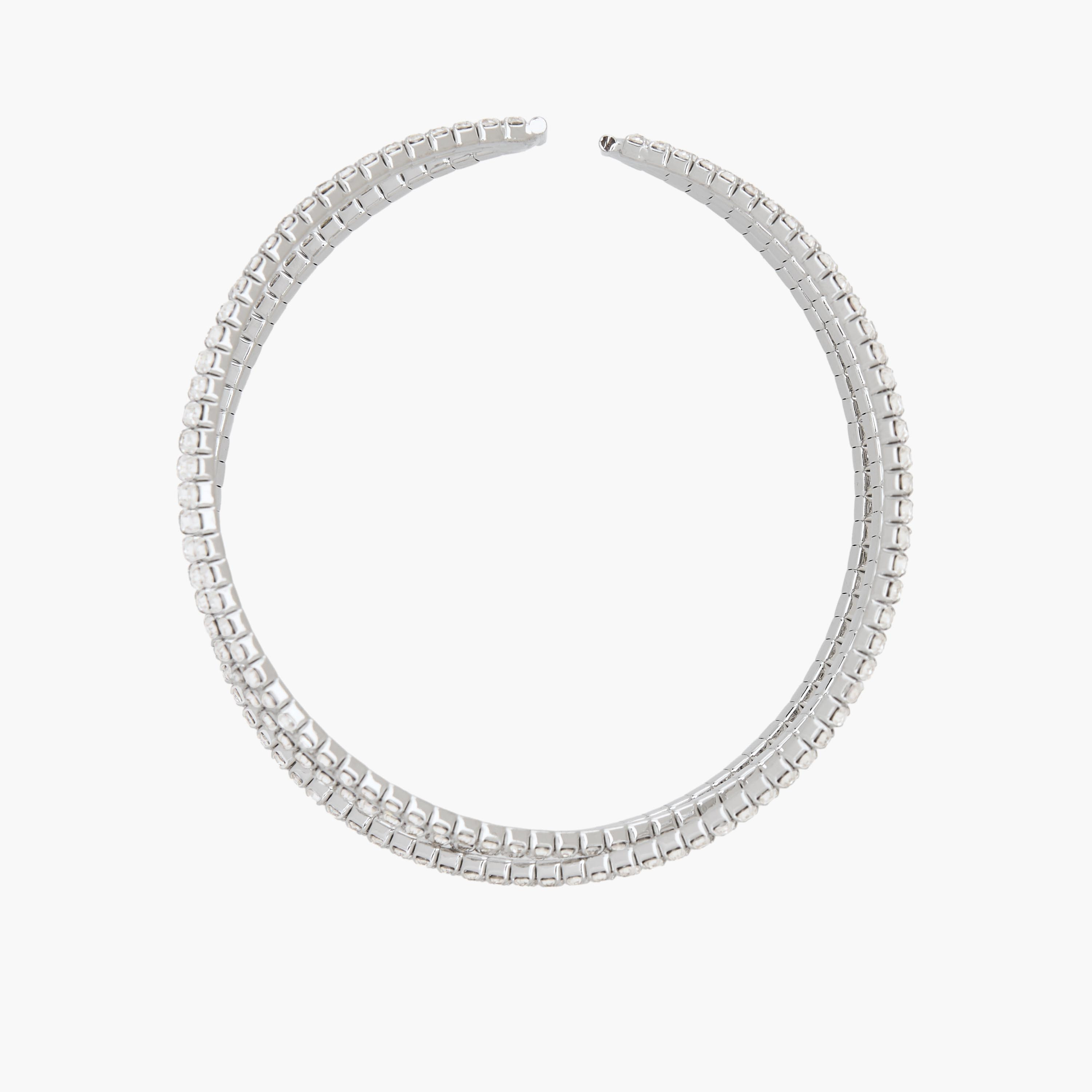 Gloo Metallic Embellished Cuff Bracelet-women-watchesandjewellery-jewellery-banglesandbracelets-image-1