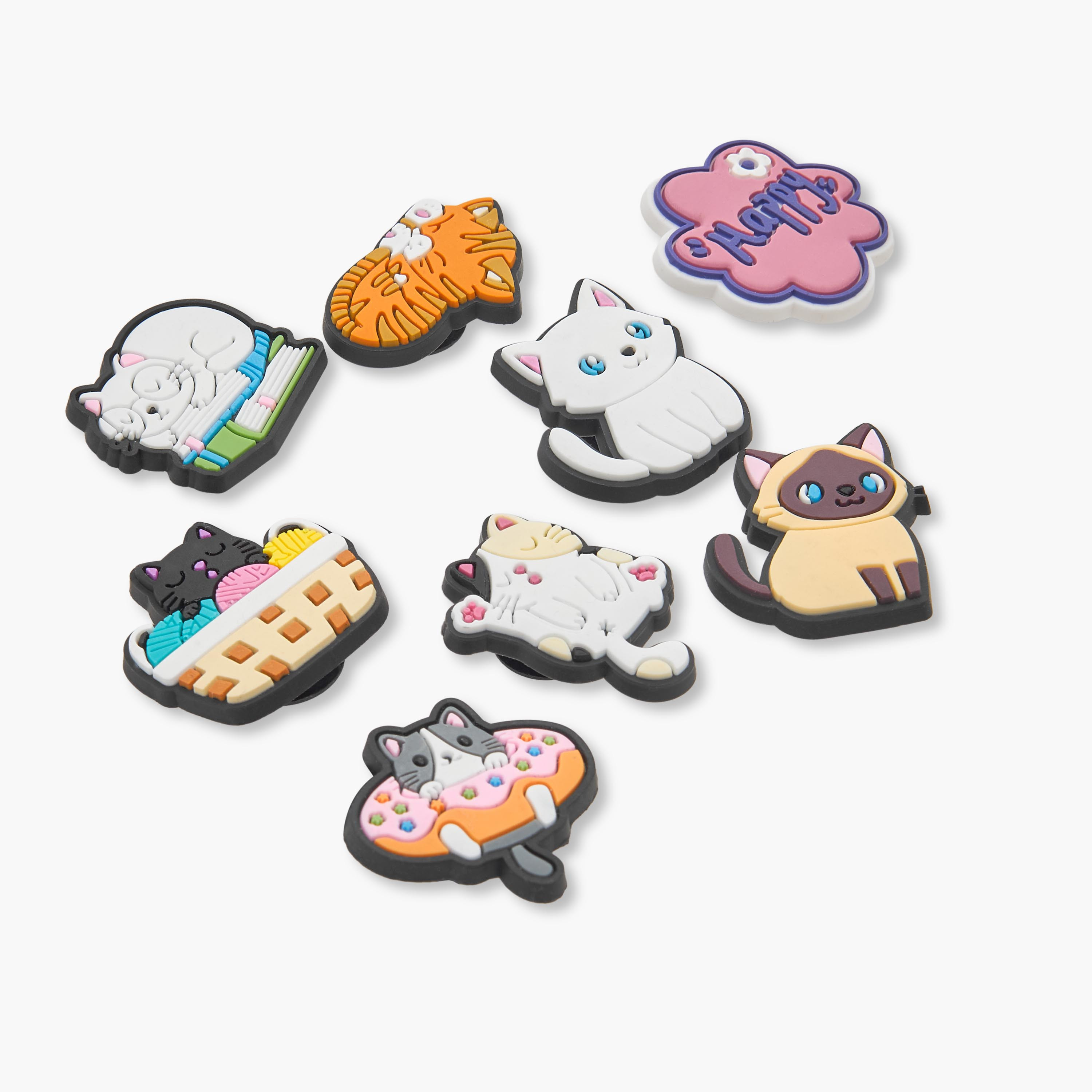 Gloo Cat Clog Charms - Set of 8-women-clothingaccessories-novelties-image-10