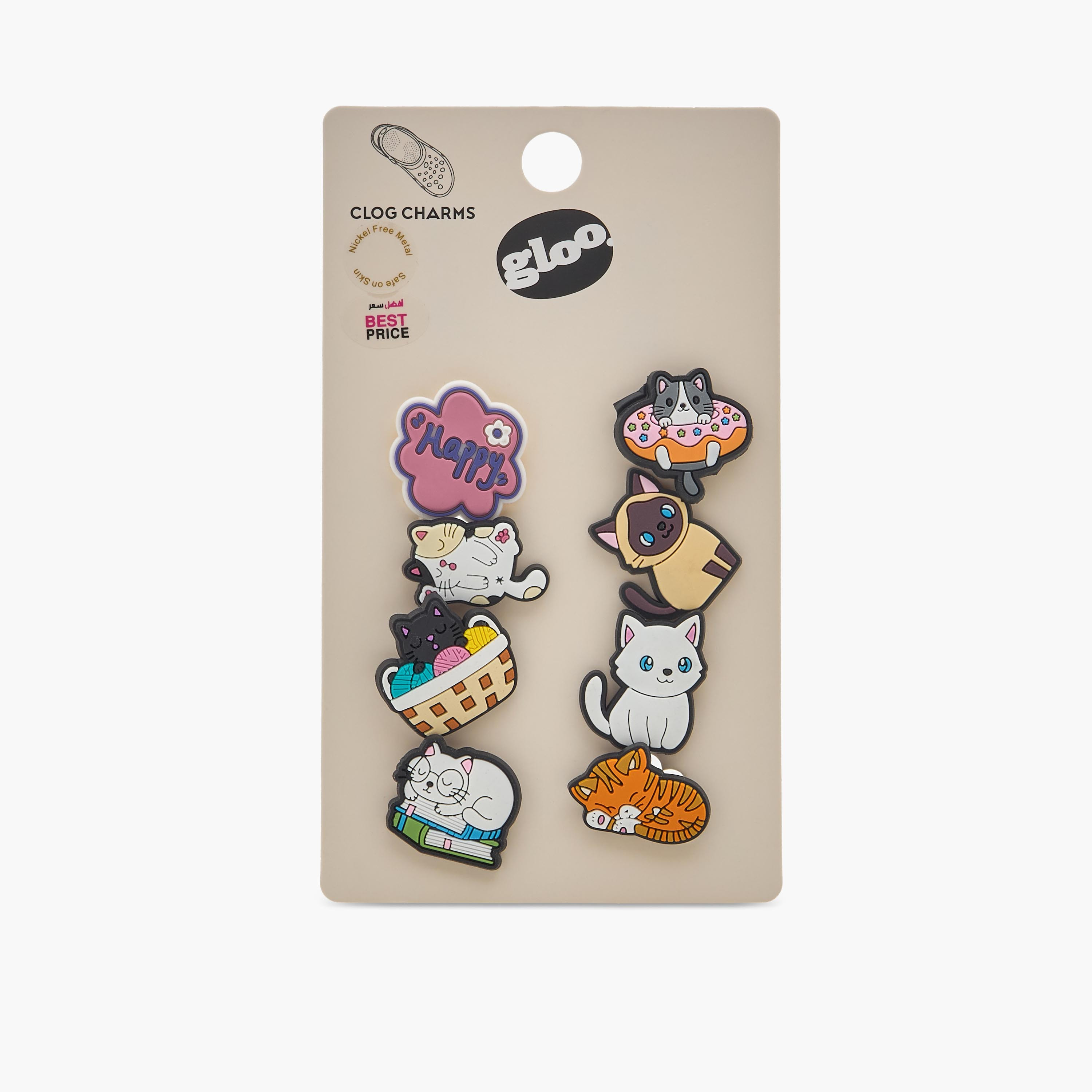 Gloo Cat Clog Charms - Set of 8-women-clothingaccessories-novelties-image-11