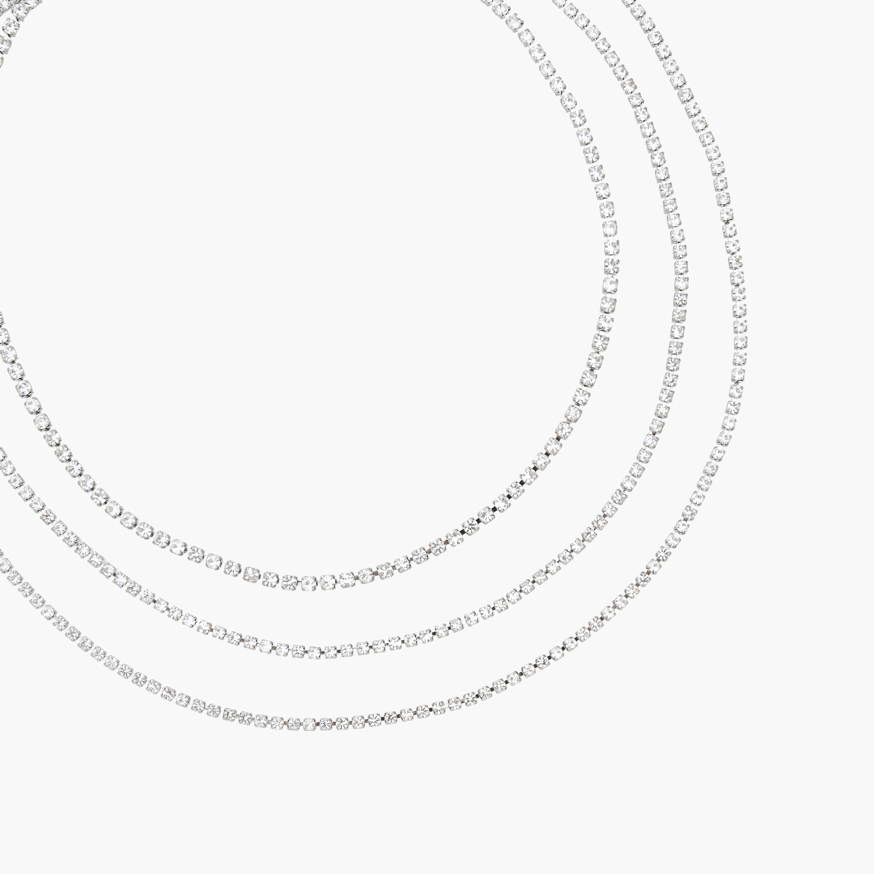 عقد معدن بطبقات متعددة مزينة من جلو-women-watchesandjewellery-jewellery-necklacesandpendants-image-2