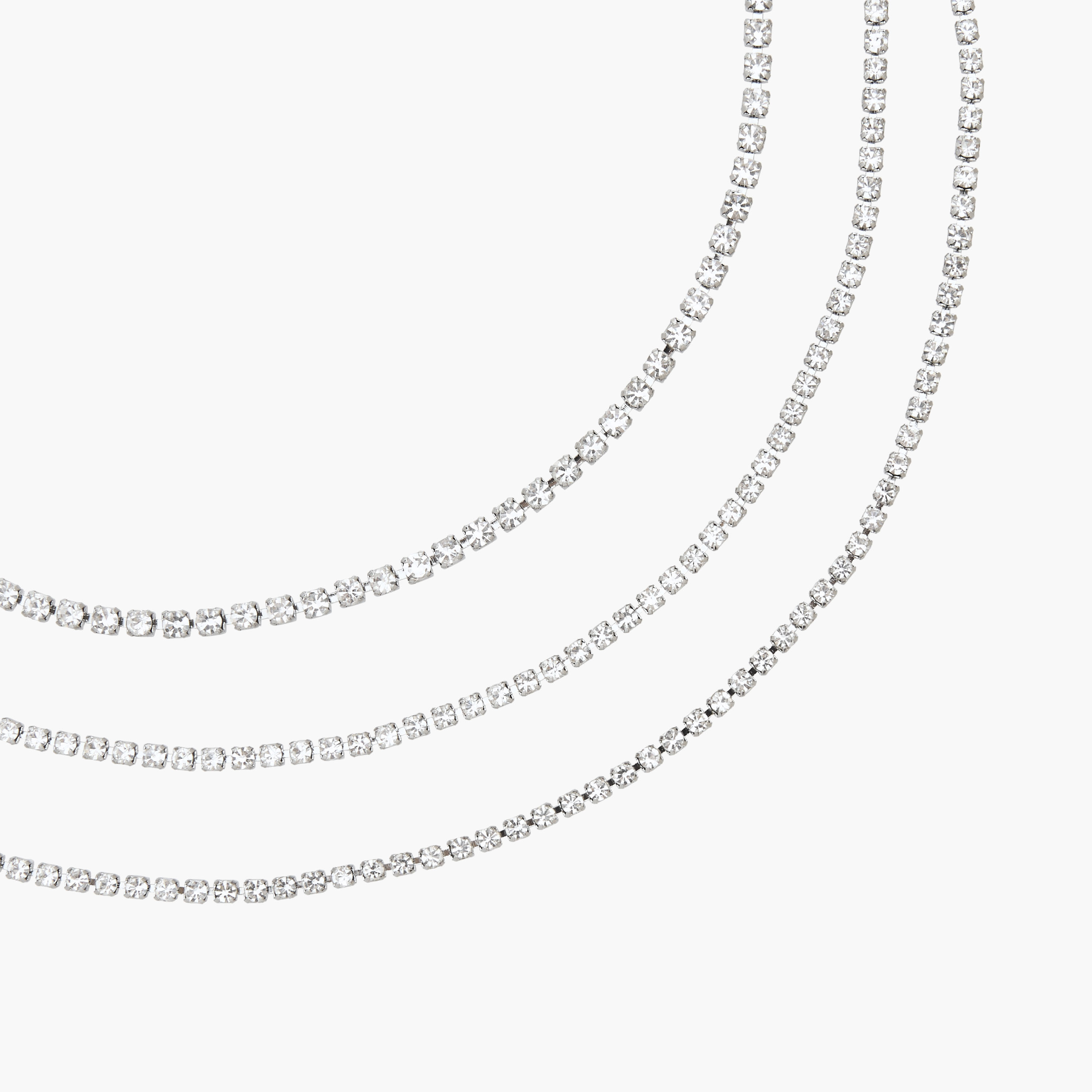 عقد معدن بطبقات متعددة مزينة من جلو-women-watchesandjewellery-jewellery-necklacesandpendants-image-3