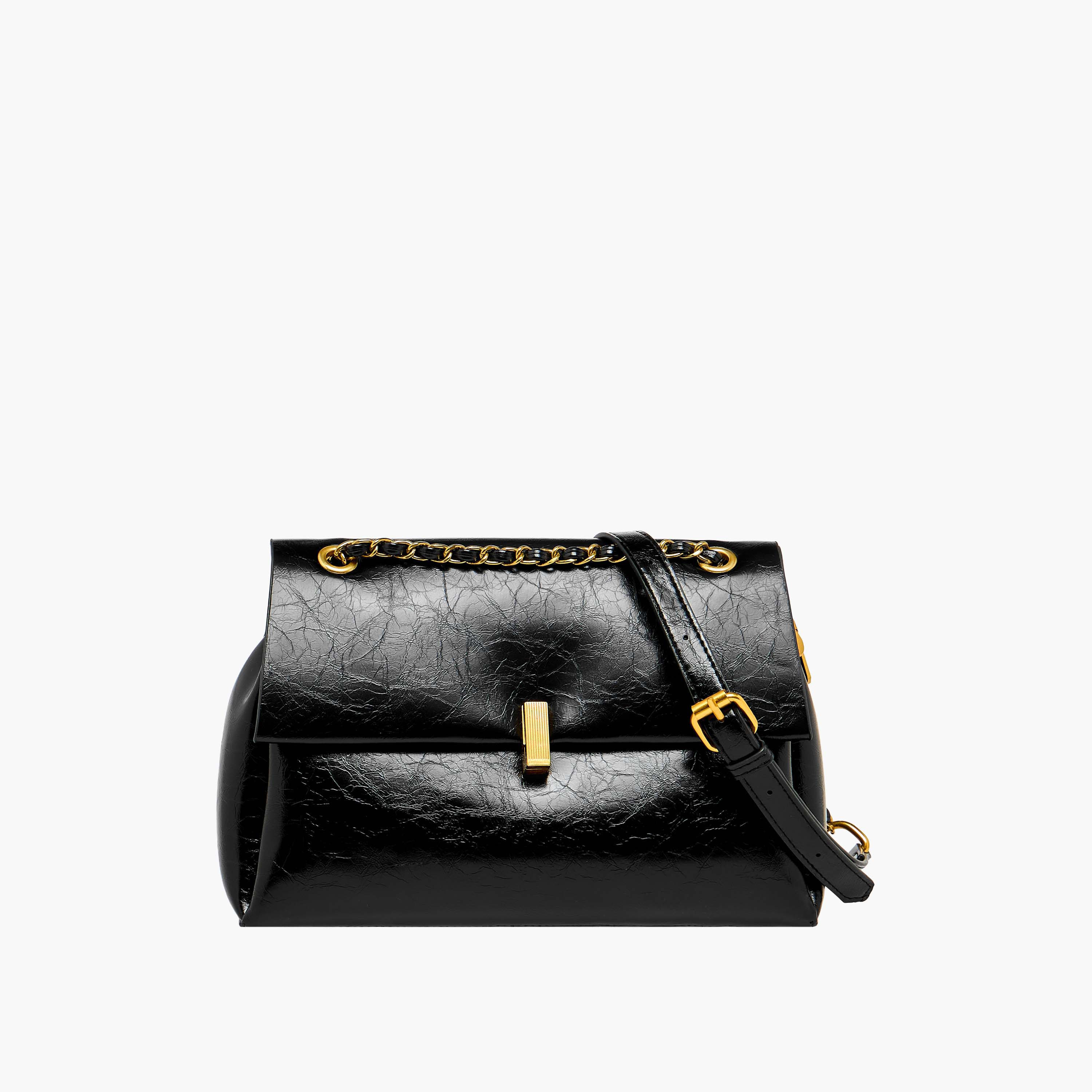 شنطة كروس بودي بارزة الملمس بسلسلة-women-bagsandwallets-handbags-image-1