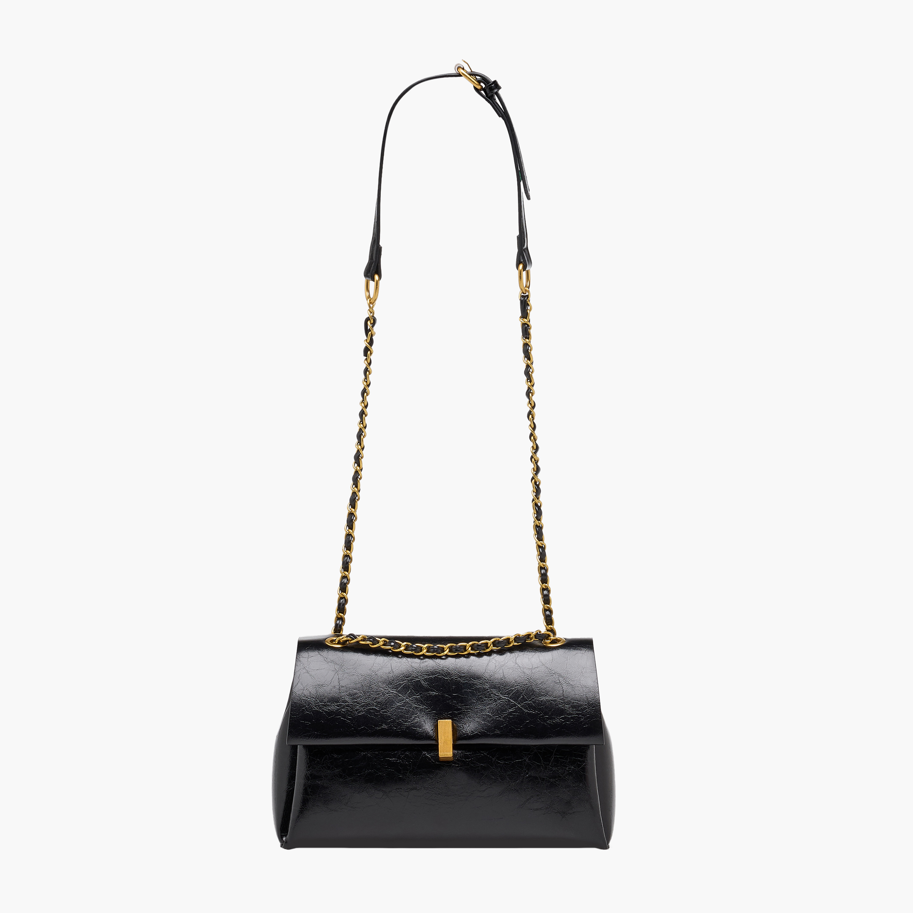 حقيبة كروس بارزة الملمس بحزام سلسلة-women-bagsandwallets-handbags-image-2