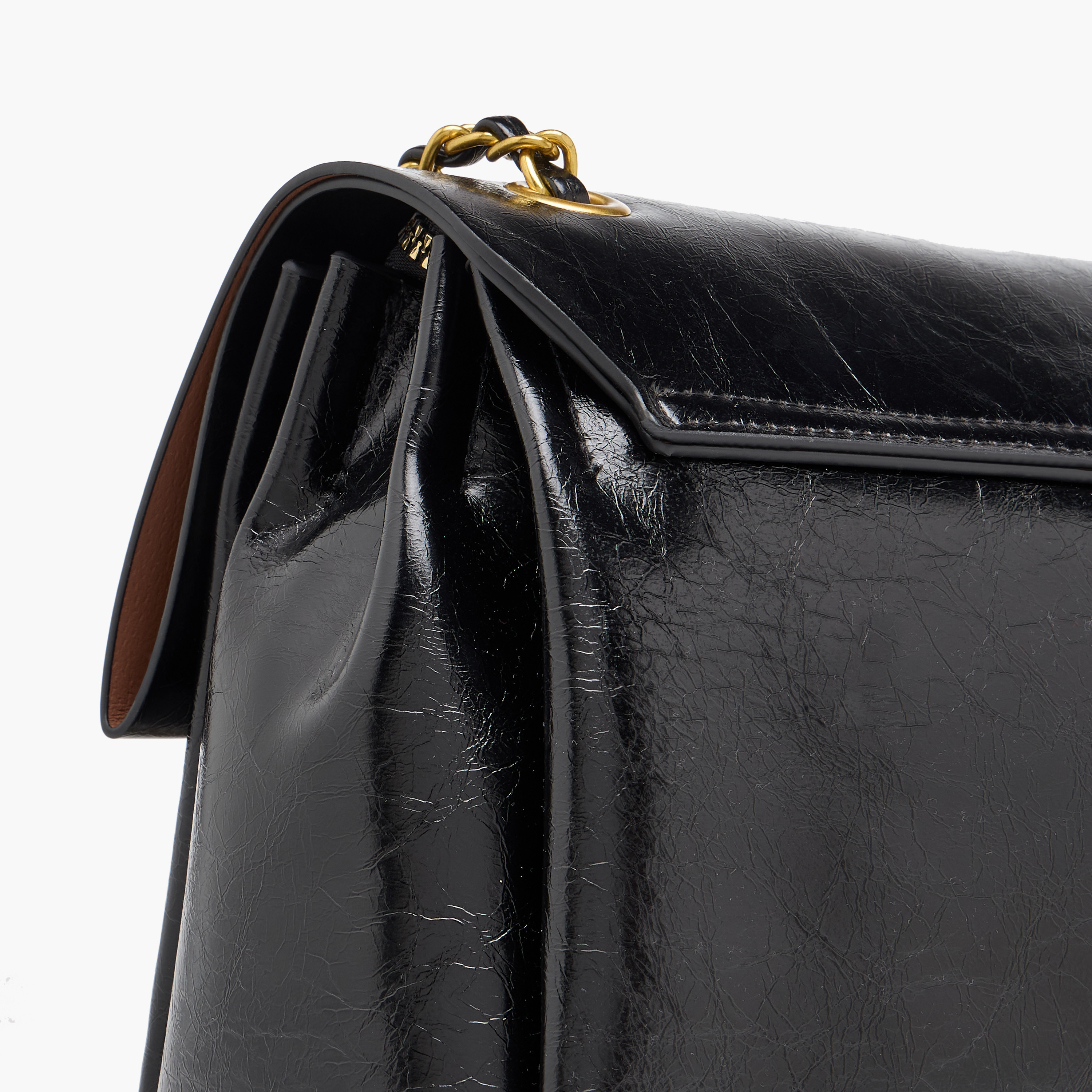 حقيبة كروس بارزة الملمس بحزام سلسلة-women-bagsandwallets-handbags-image-5