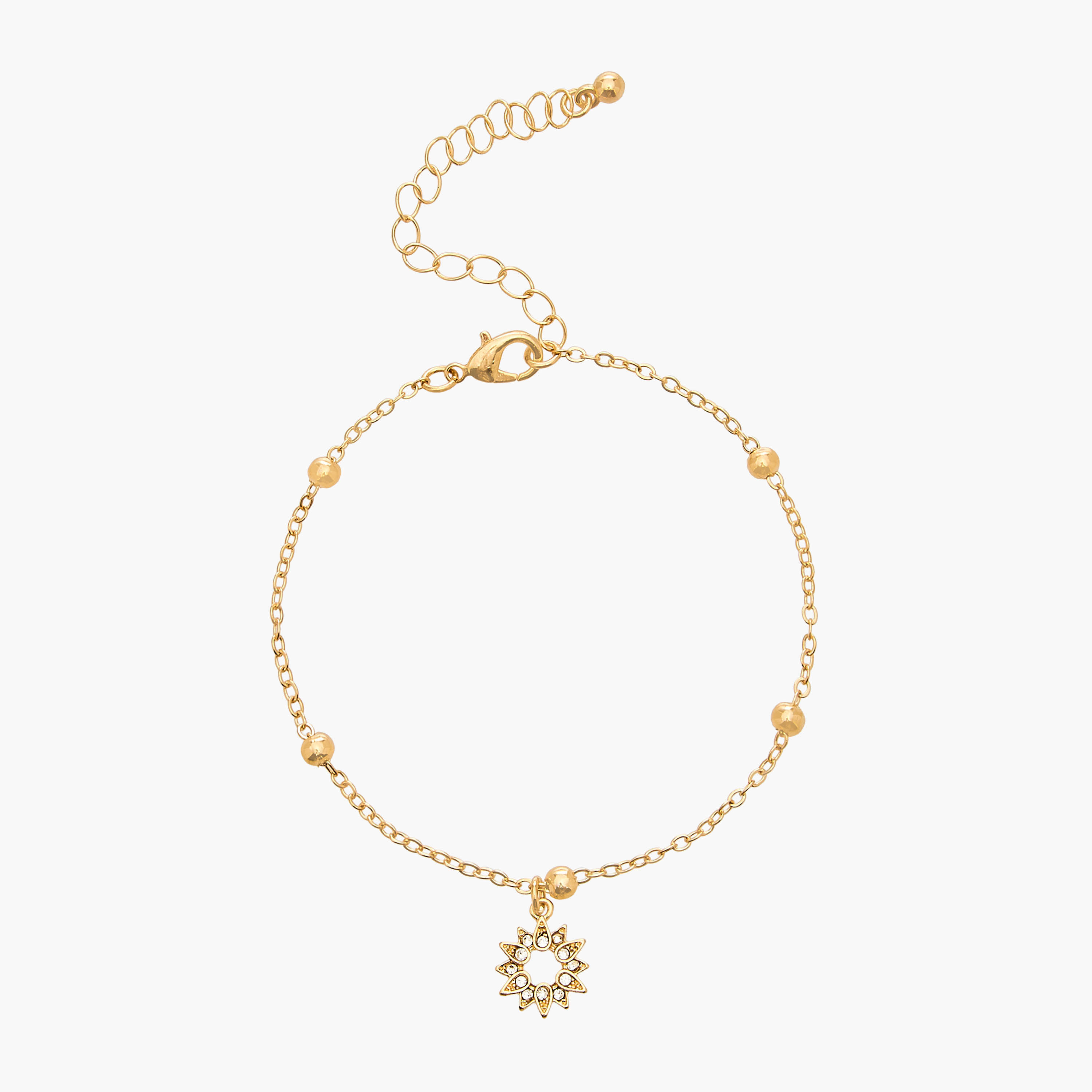 Gloo Pack of 4 Gold Tone Charm Accent Bracelet-women-watchesandjewellery-jewellery-banglesandbracelets-image-6
