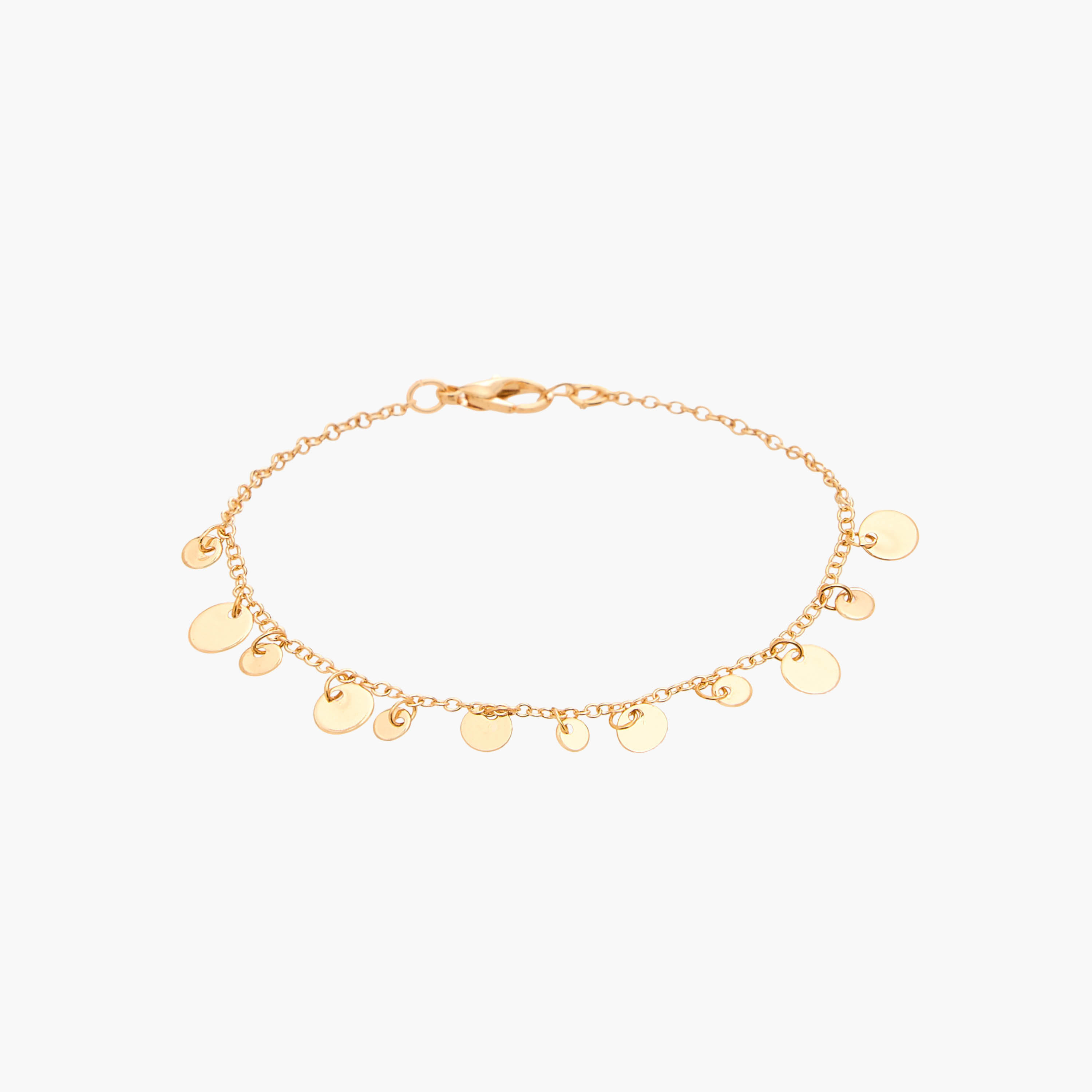 طقم أساور مرصعة بالخرز بلون ذهبي 5 قطع من جلو-women-watchesandjewellery-jewellery-banglesandbracelets-image-2