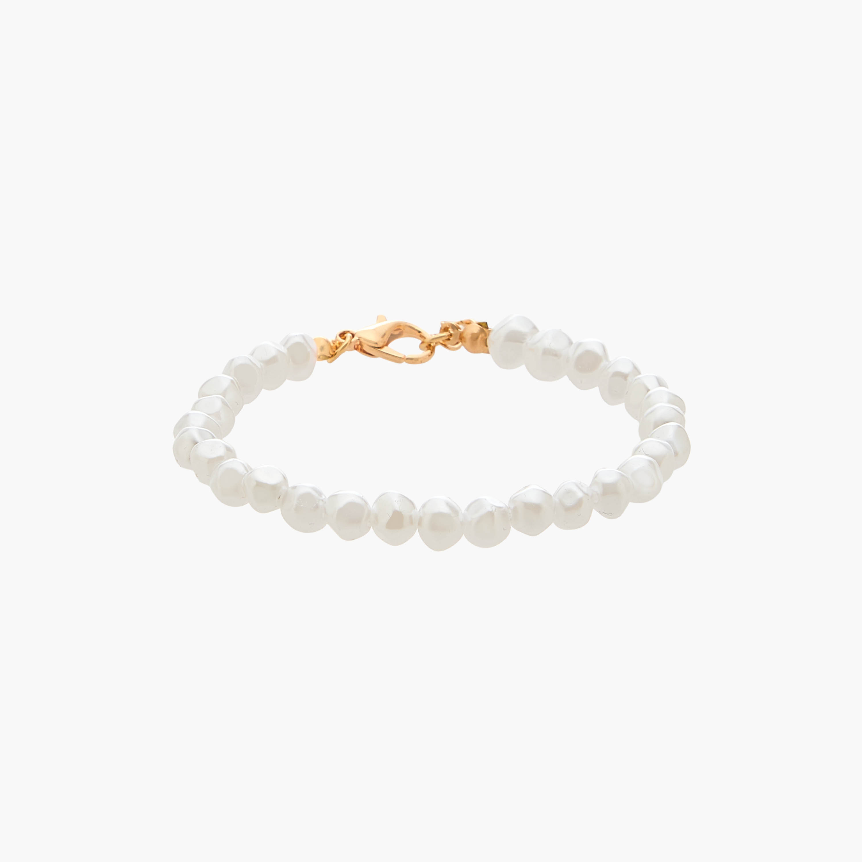 طقم أساور مرصعة بالخرز بلون ذهبي 5 قطع من جلو-women-watchesandjewellery-jewellery-banglesandbracelets-image-4