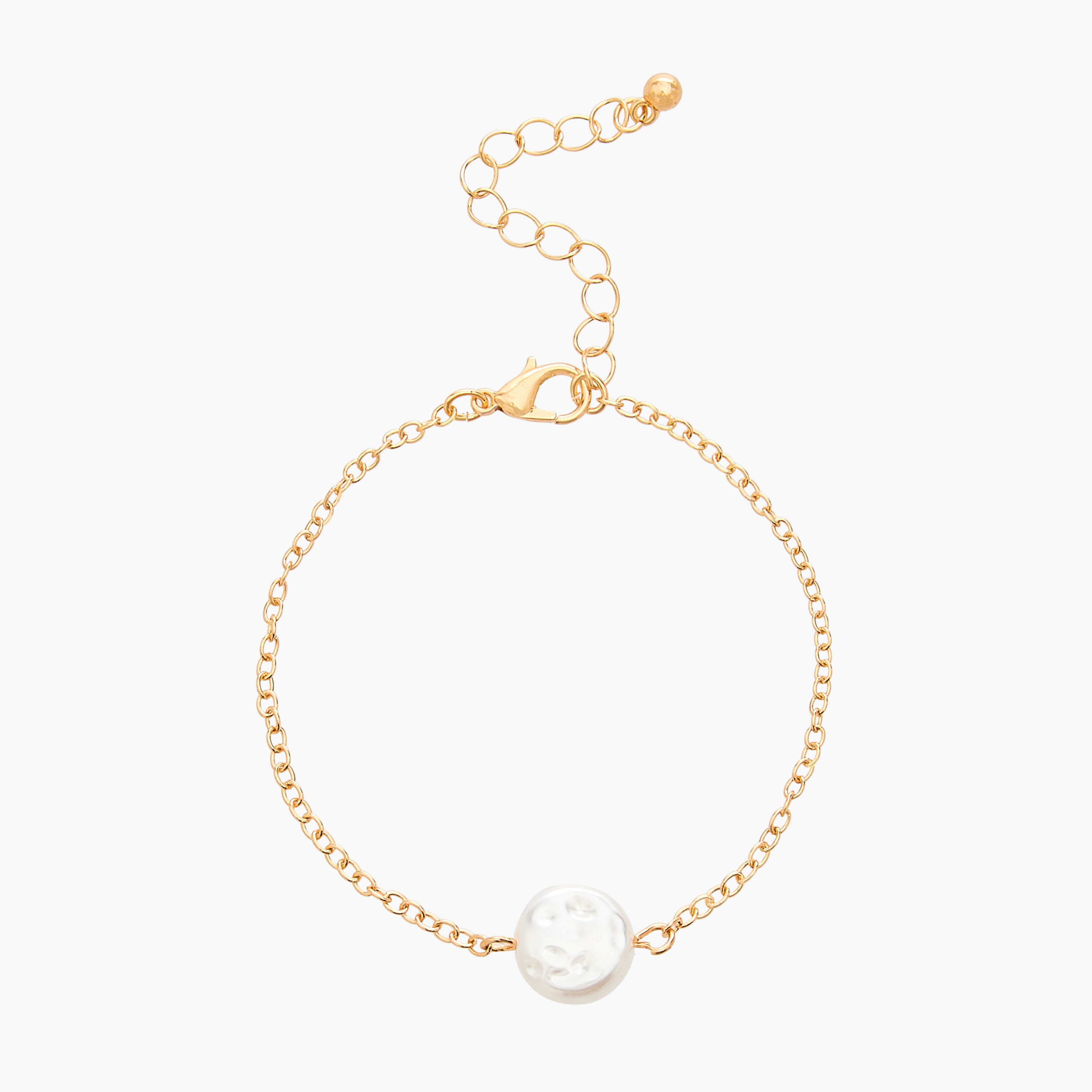 طقم أساور مرصعة بالخرز بلون ذهبي 5 قطع من جلو-women-watchesandjewellery-jewellery-banglesandbracelets-image-7