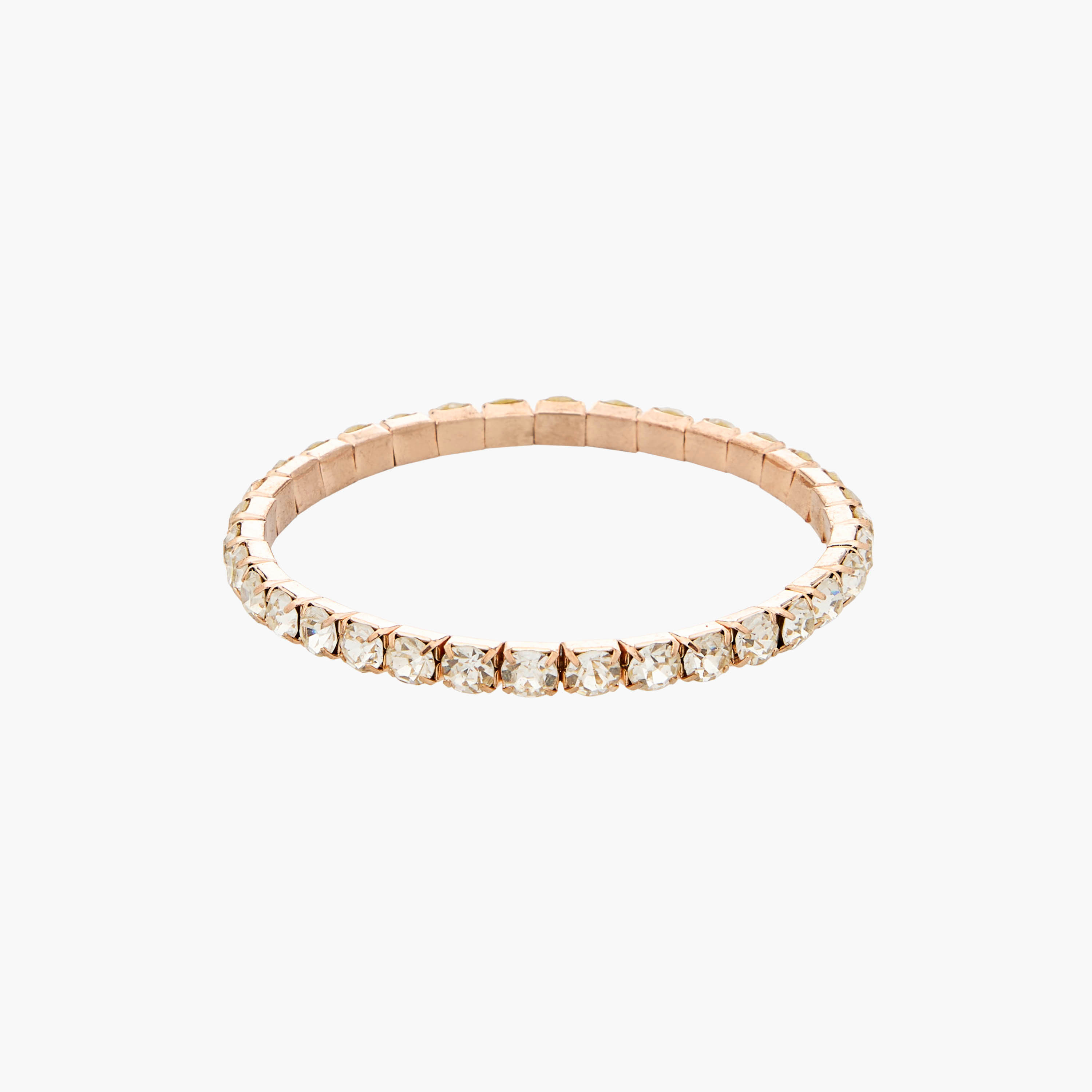 طقم أساور مزينة بأحجار معدنية - 5 قطع-women-watchesandjewellery-jewellery-banglesandbracelets-image-5