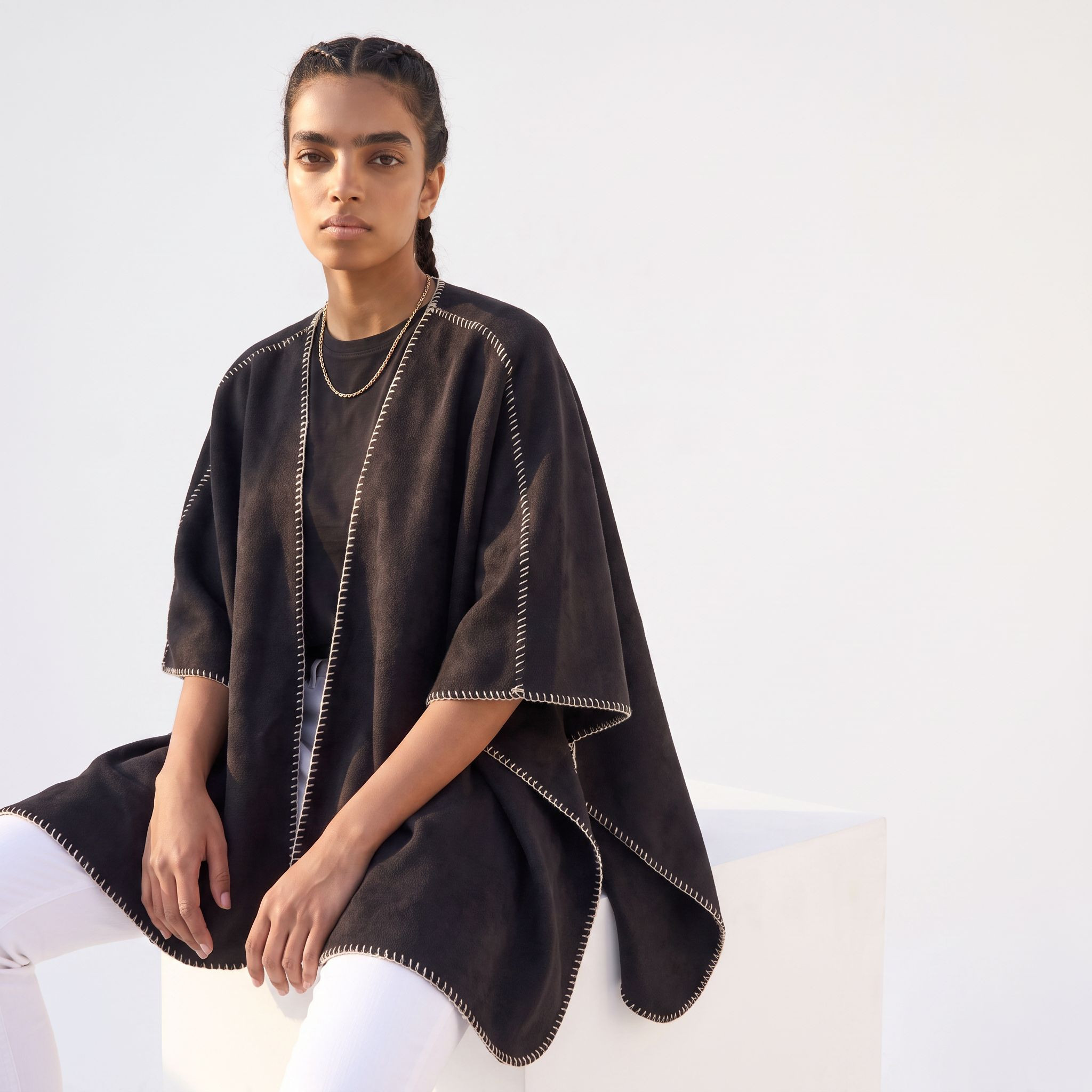 Cape with Blanket Stitch Trim-women-clothing-cardigansandjumpers-cardigans-image-1