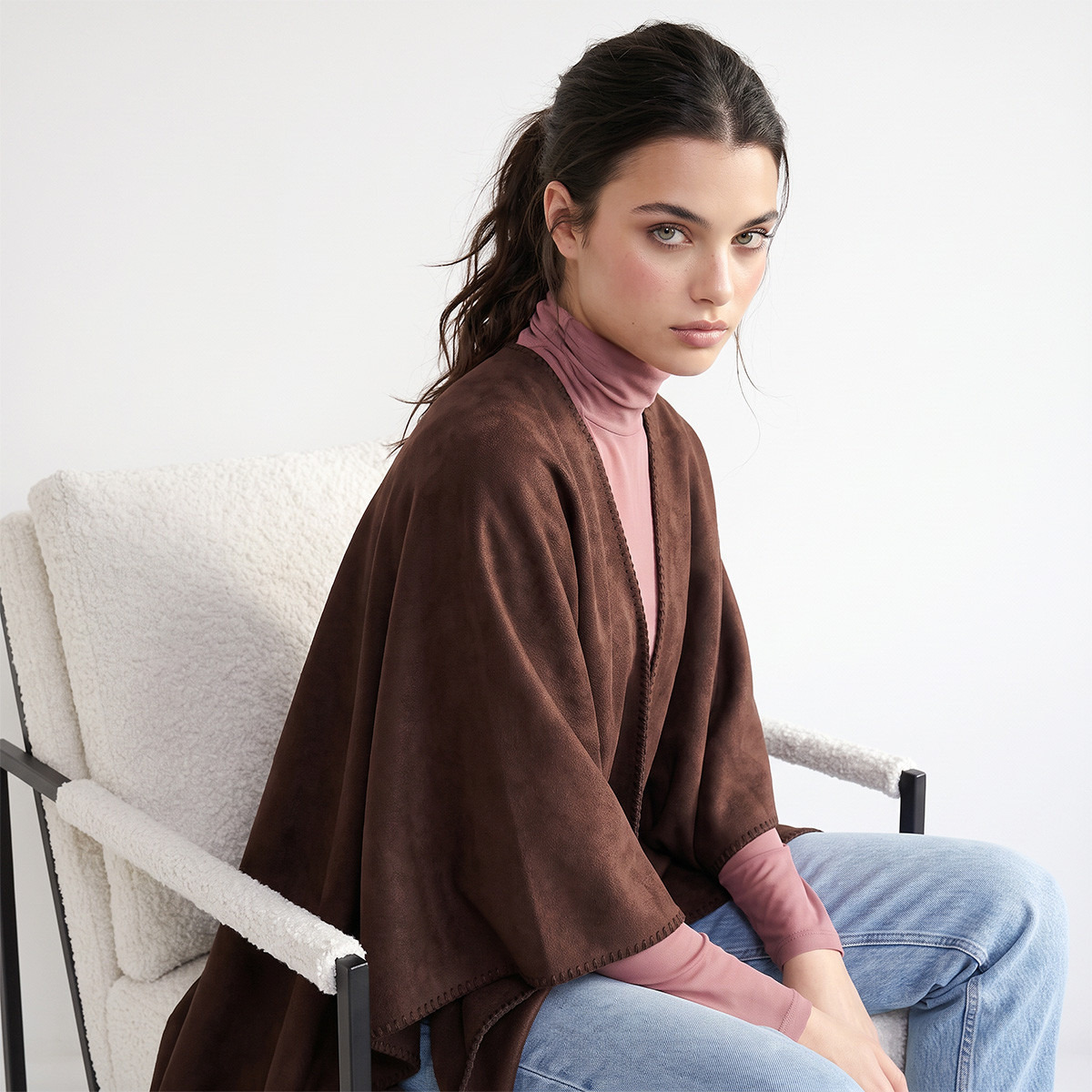Cape with Blanket Stitch Trim-women-clothing-cardigansandjumpers-cardigans-image-1
