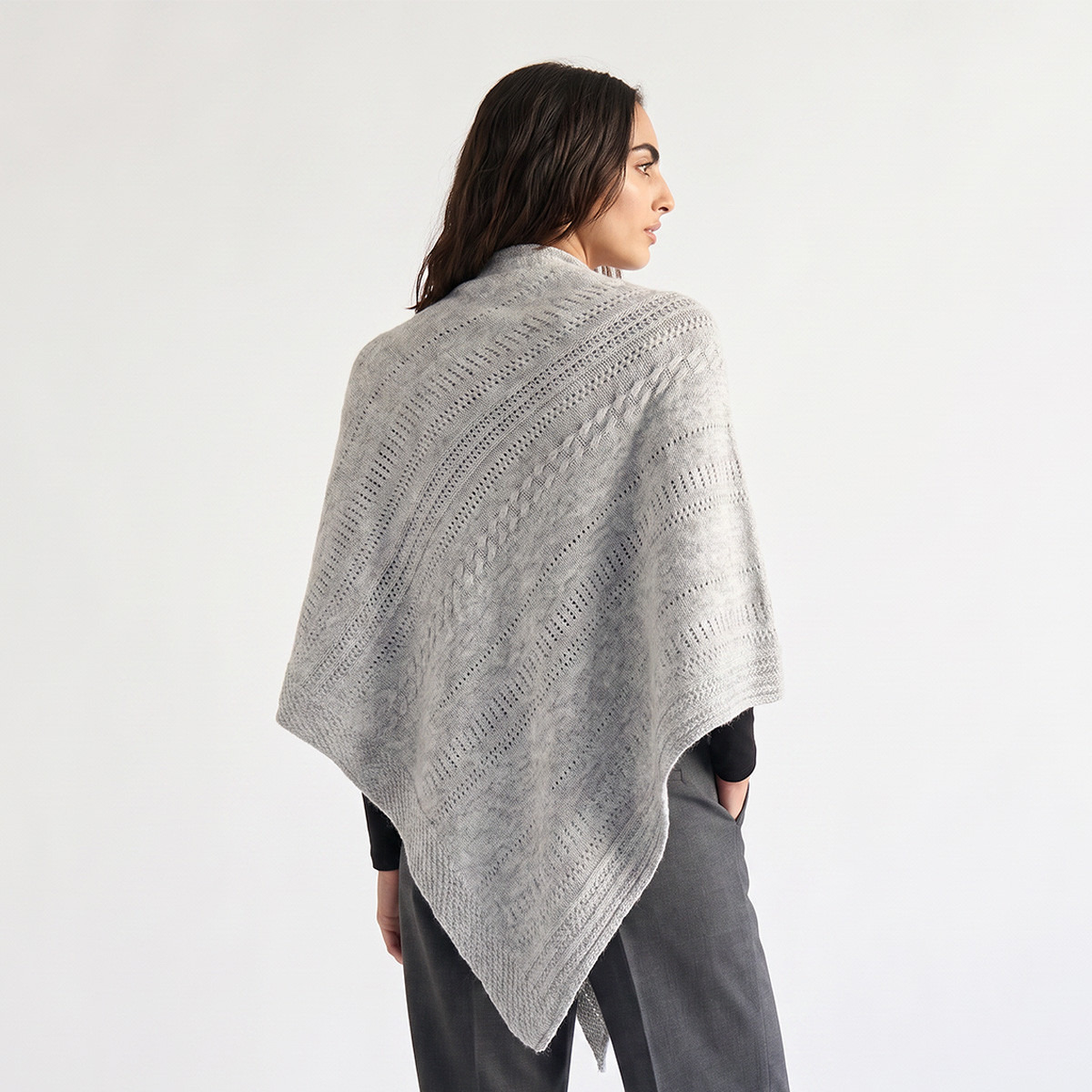 Asymmetric Metallic Brooch Cape-women-winterwear-cardigansandjumpers-cardigans-image-4