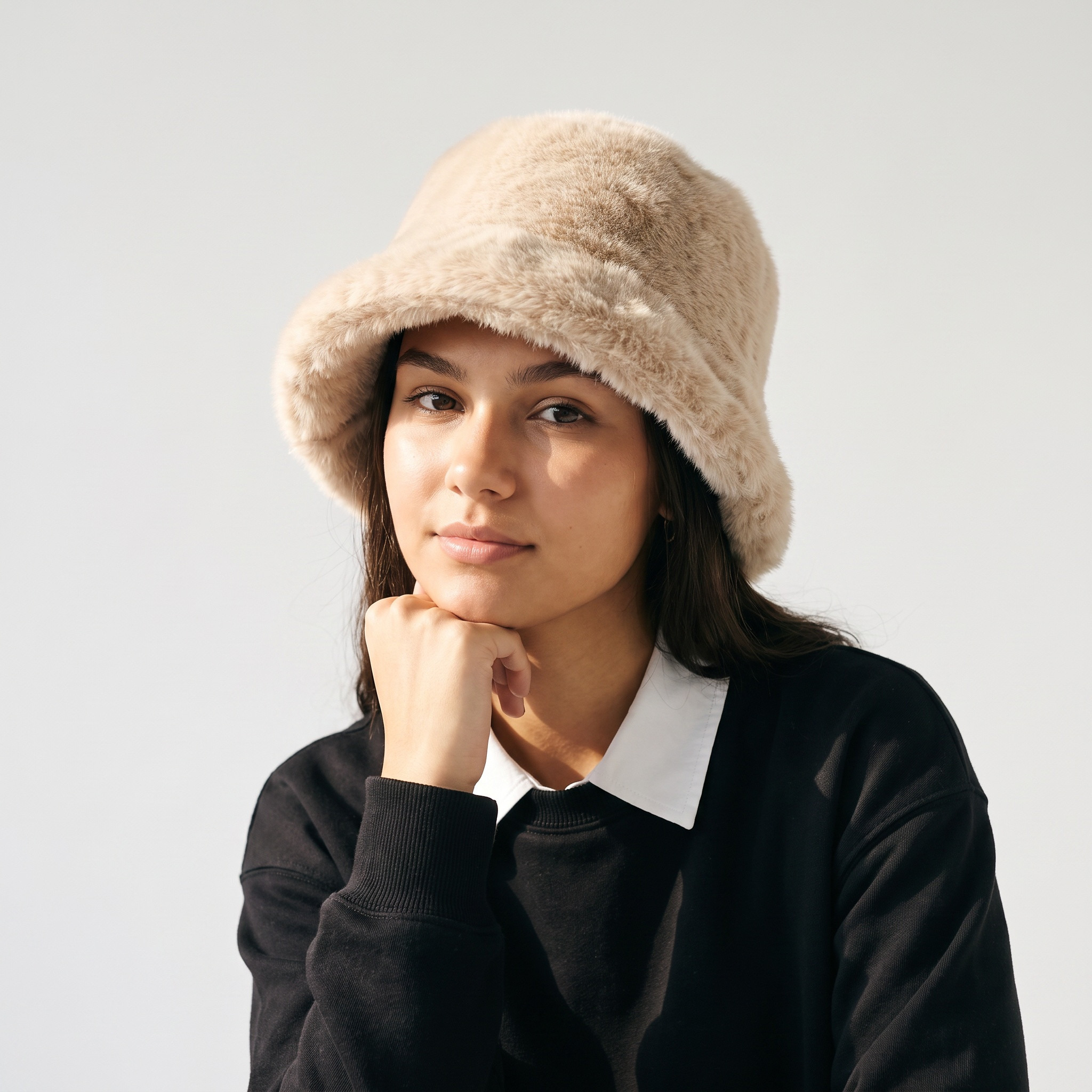 Plush Bucket Hat-women-clothingaccessories-capsandhats-image-2