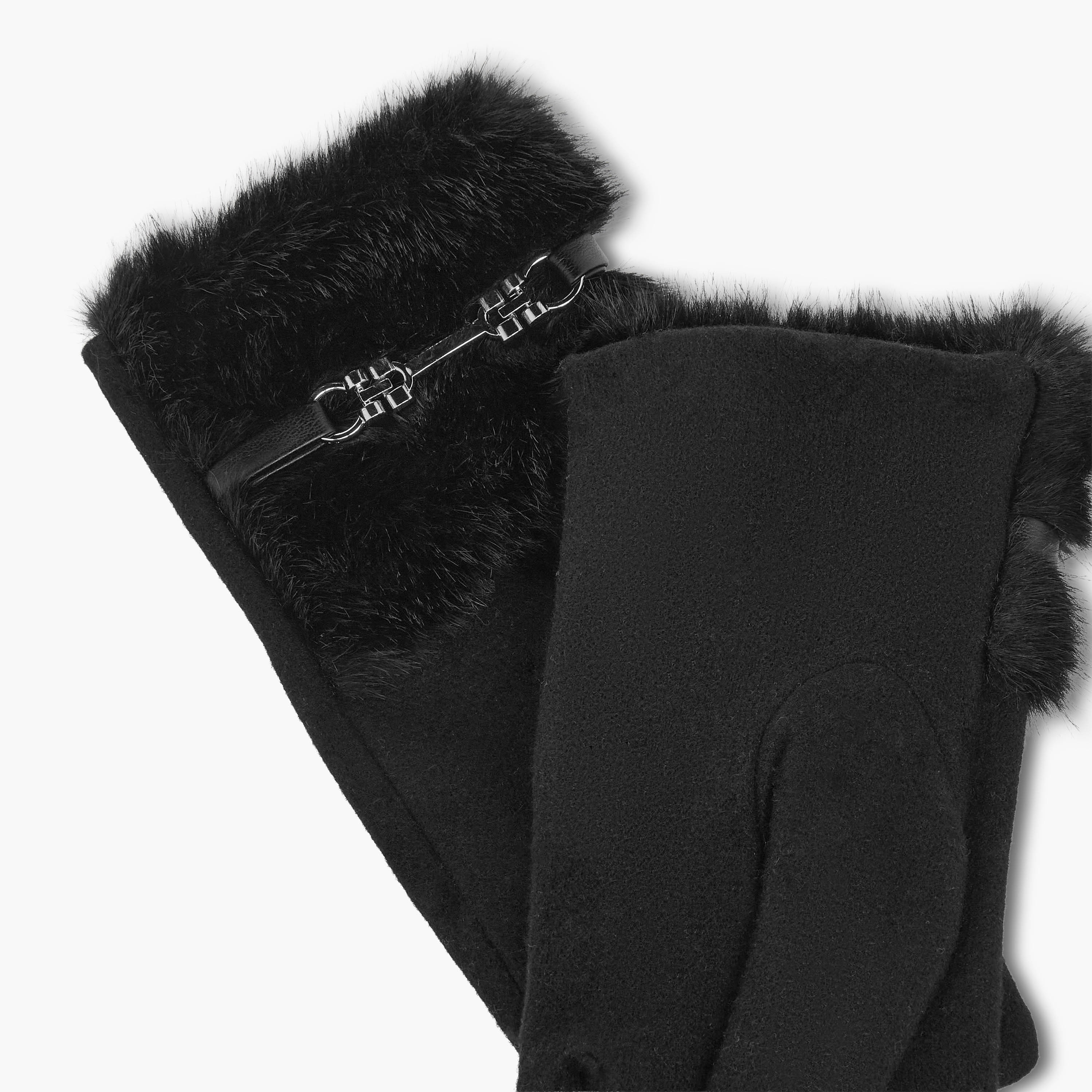 قفاز بحافة فرو-women-winterwear-gloves-image-3