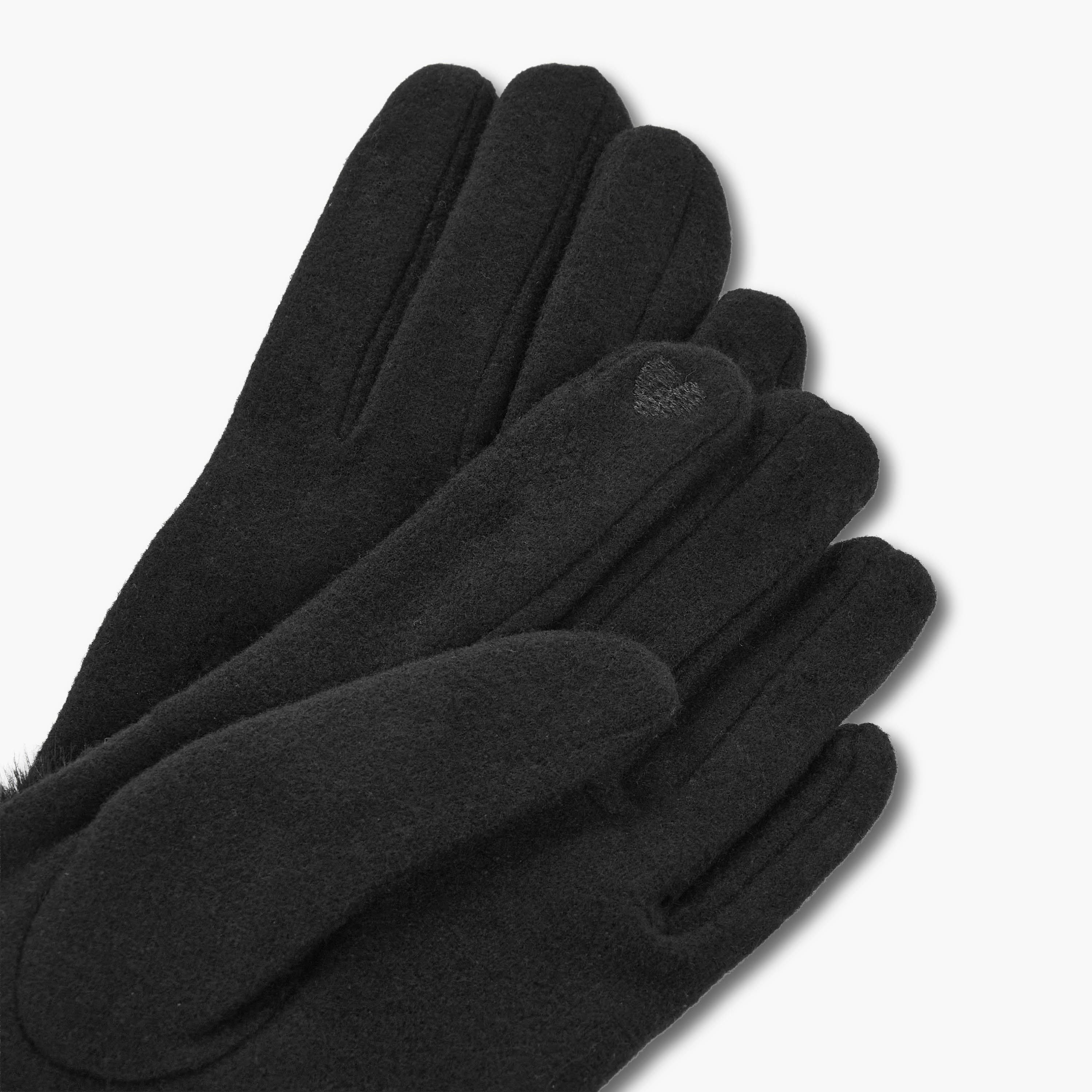 قفاز بحافة فرو-women-winterwear-gloves-image-4