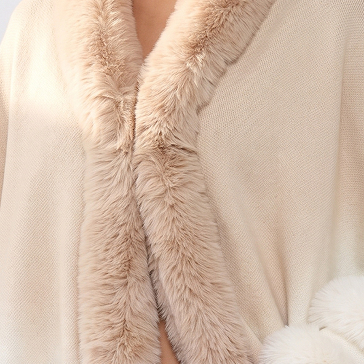 Cape with Fur Trim-women-winterwear-cardigansandjumpers-cardigans-image-4