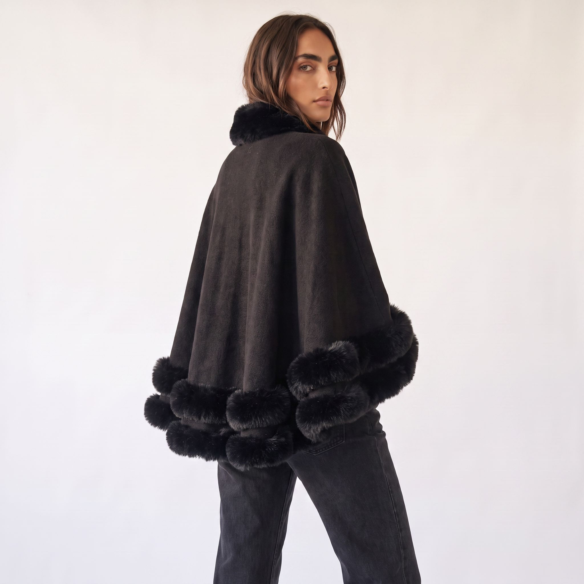 Cape with Fur Trim-women-winterwear-cardigansandjumpers-cardigans-image-3
