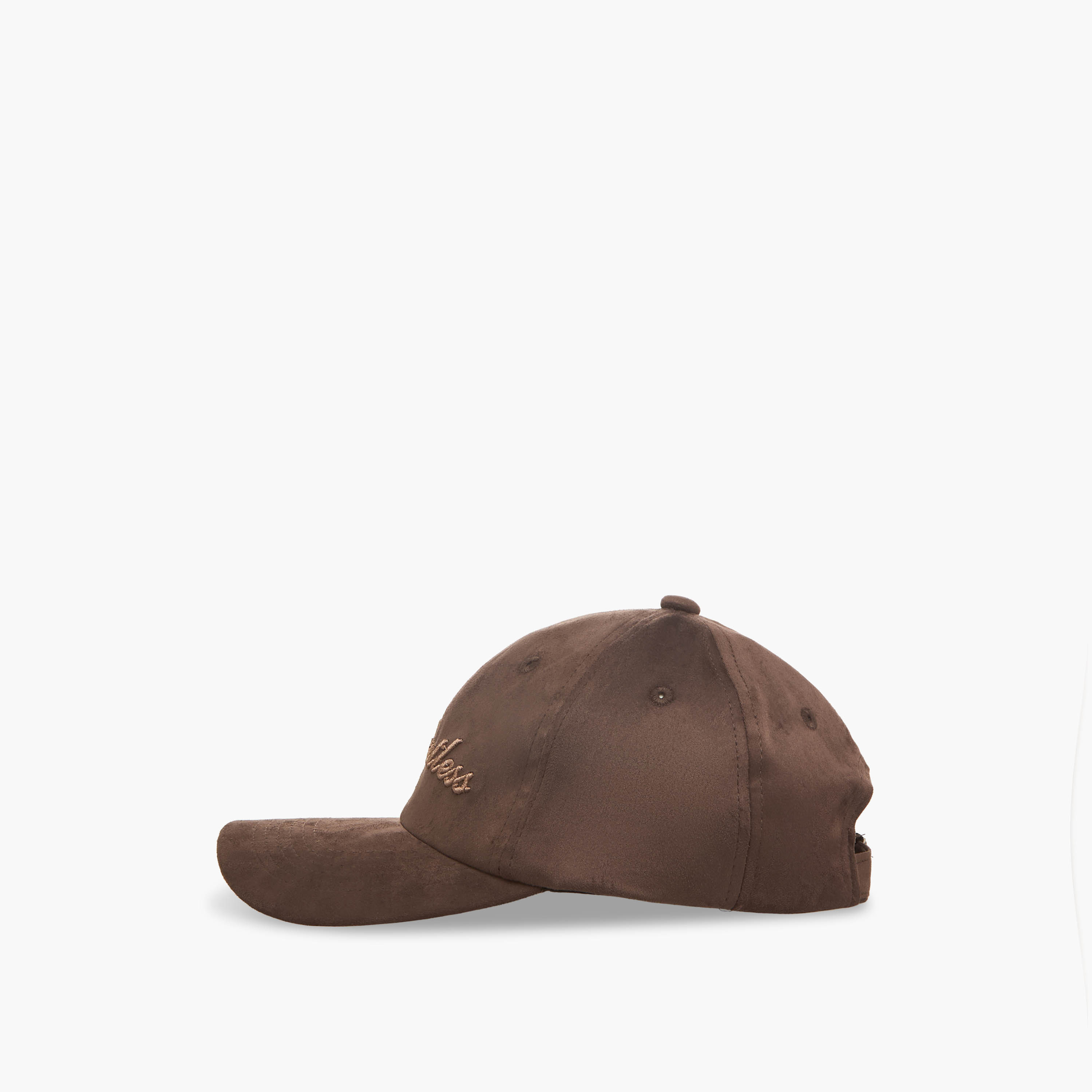 Embroidered Cap with Buckled Strap Closure-women-clothingaccessories-capsandhats-image-4