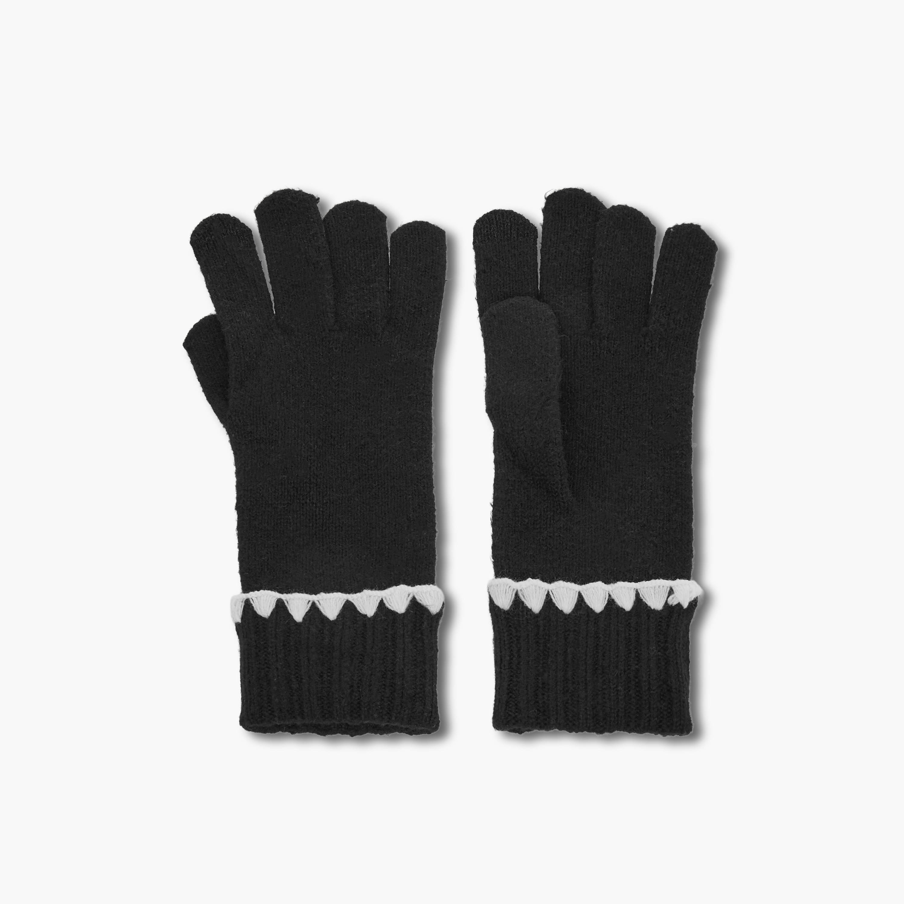 Stitch Trim Gloves-women-winterwear-gloves-image-1