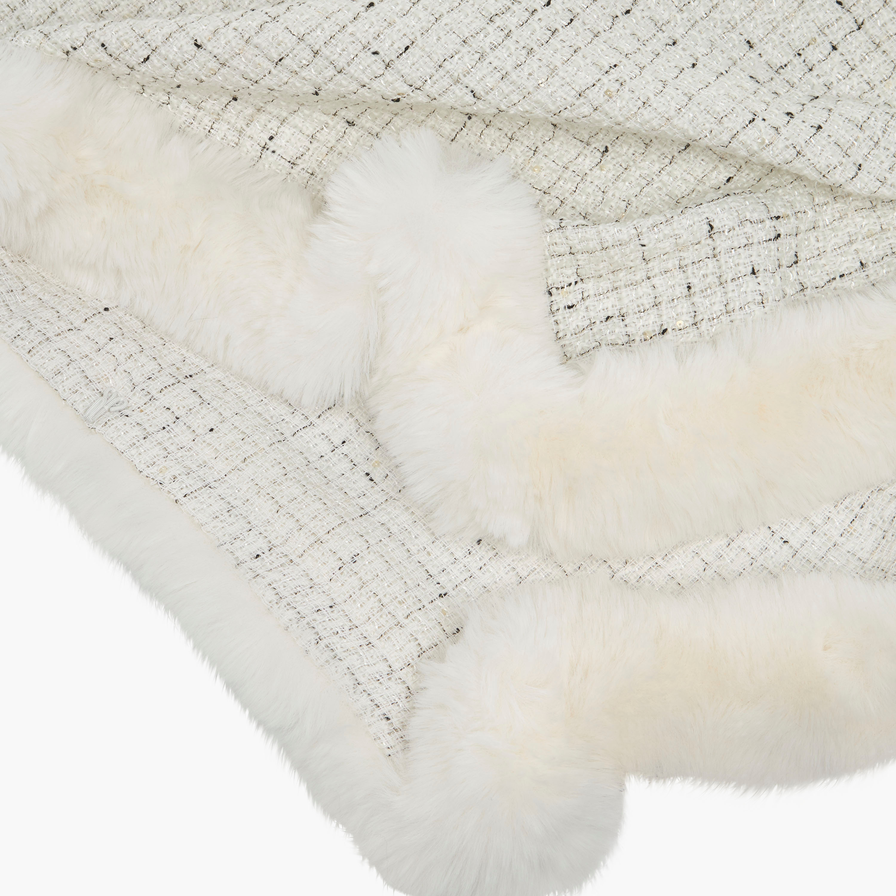 Scarf Square Tweed Fur Trim-women-clothingaccessories-scarves-image-5