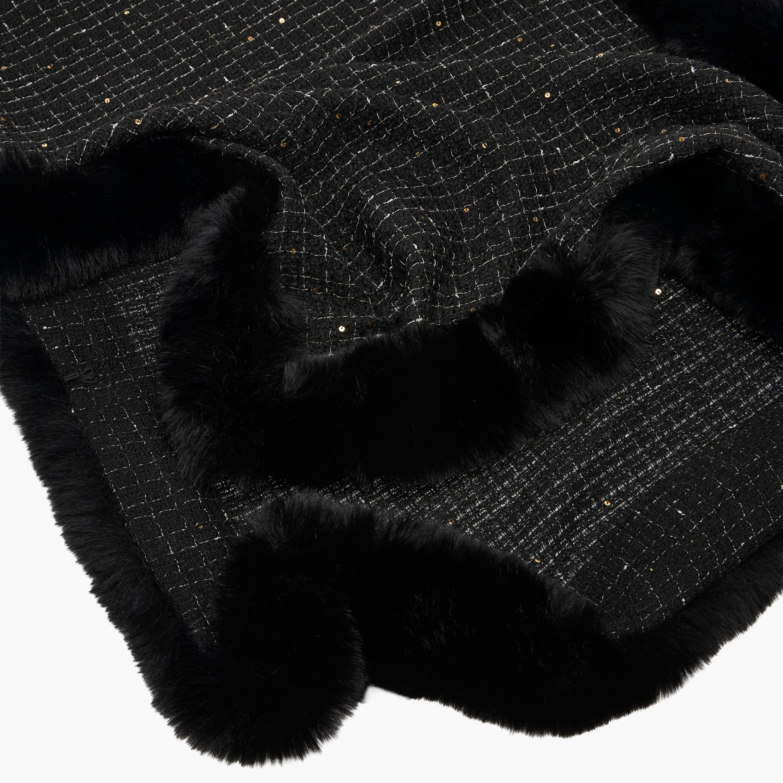 Scarf Square Tweed Fur Trim-women-clothingaccessories-scarves-image-5
