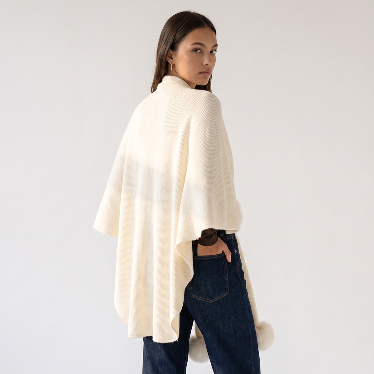 Cape with Fur Accent-women-winterwear-cardigansandjumpers-cardigans-image-4