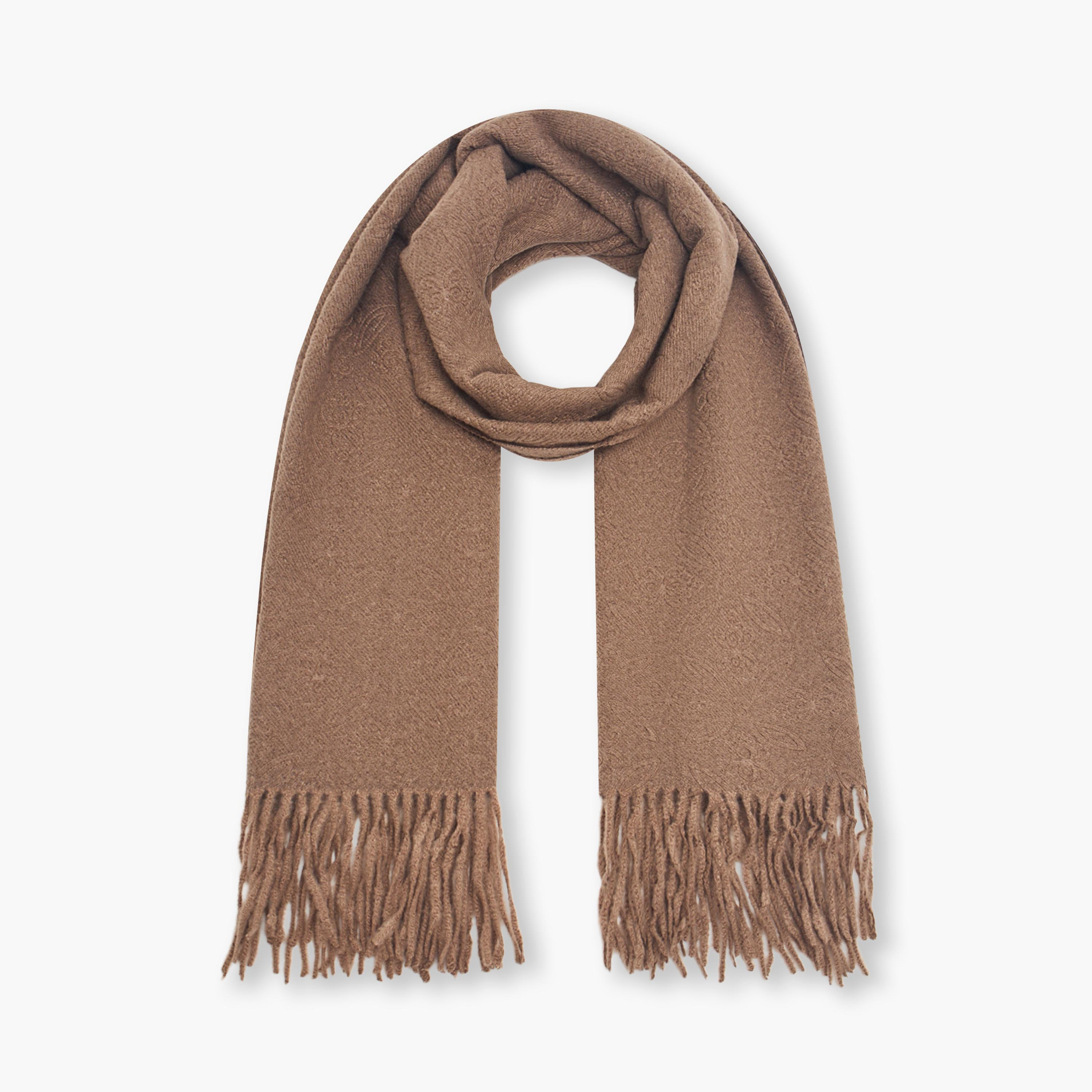 Fringed Scarf with Floral Print-women-clothingaccessories-scarves-image-1