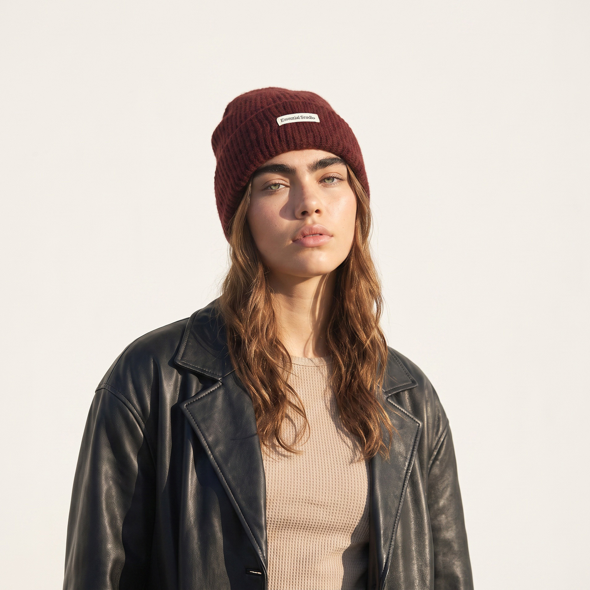 قبعة بيني مضلعة-women-clothingaccessories-capsandhats-image-2