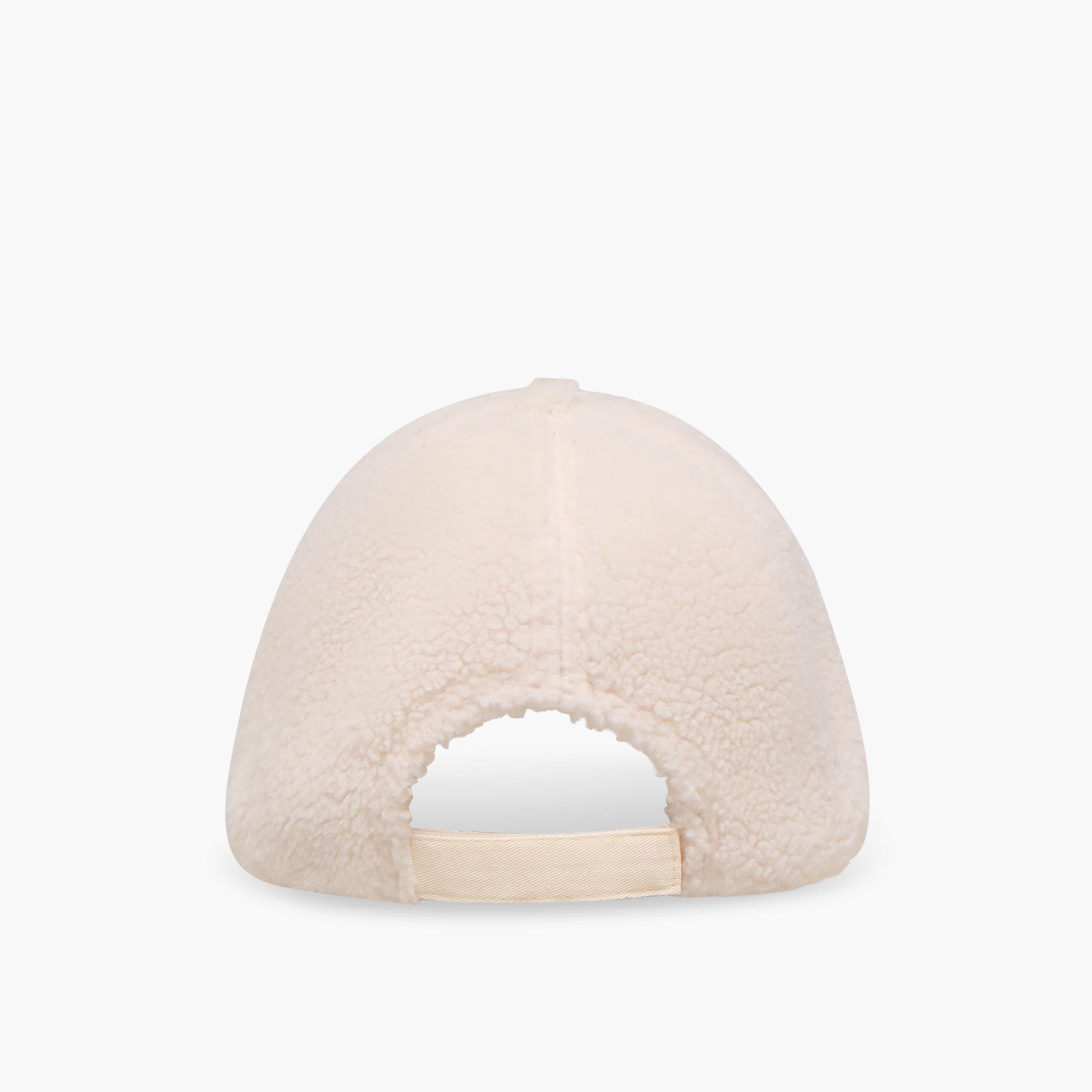 Textured Cap with Hook and Loop Strap Closure-women-clothingaccessories-capsandhats-image-5