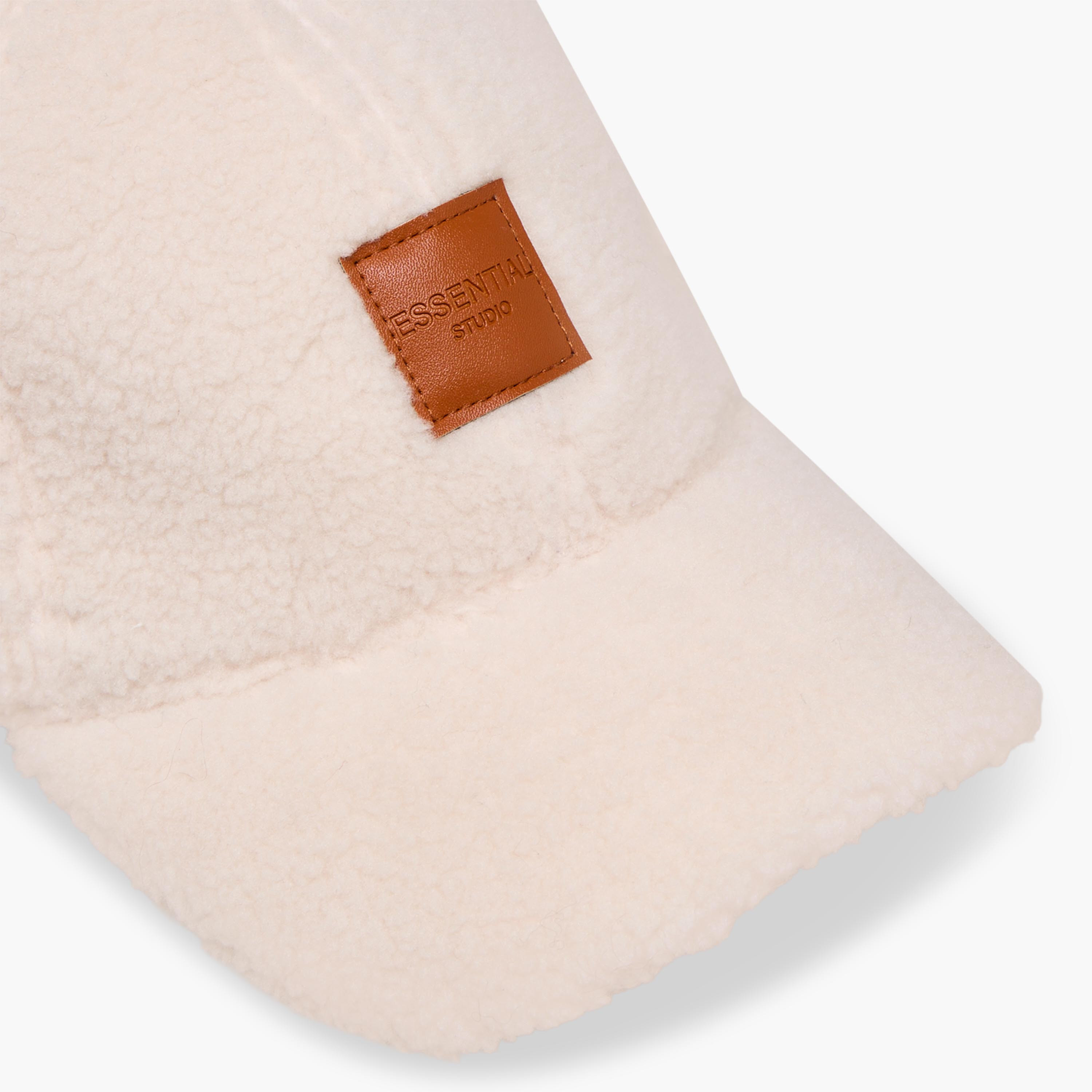 Textured Cap with Hook and Loop Strap Closure-women-clothingaccessories-capsandhats-image-6