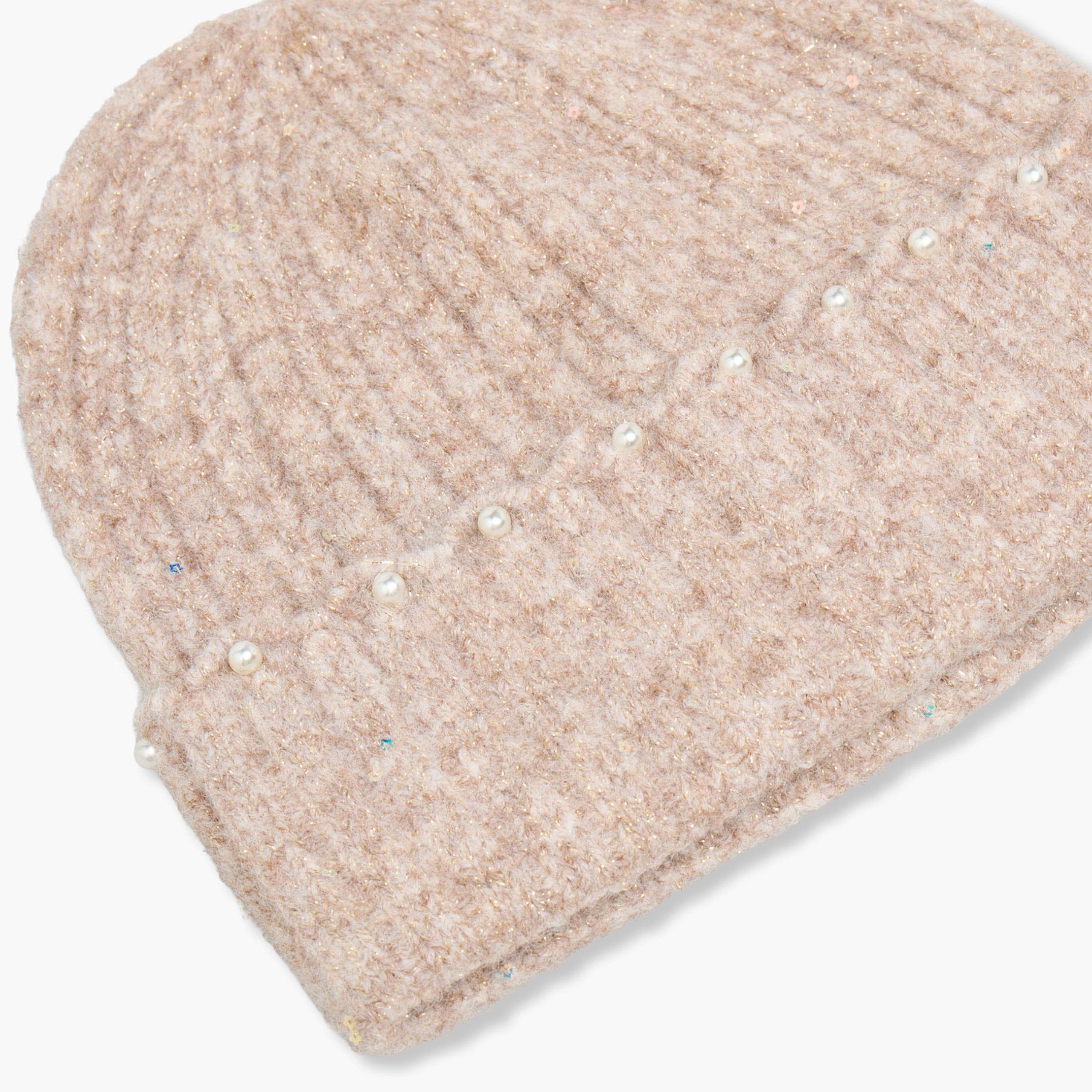 قبعة بيني لوريكس بتزيينات لؤلؤ-women-clothingaccessories-capsandhats-image-3