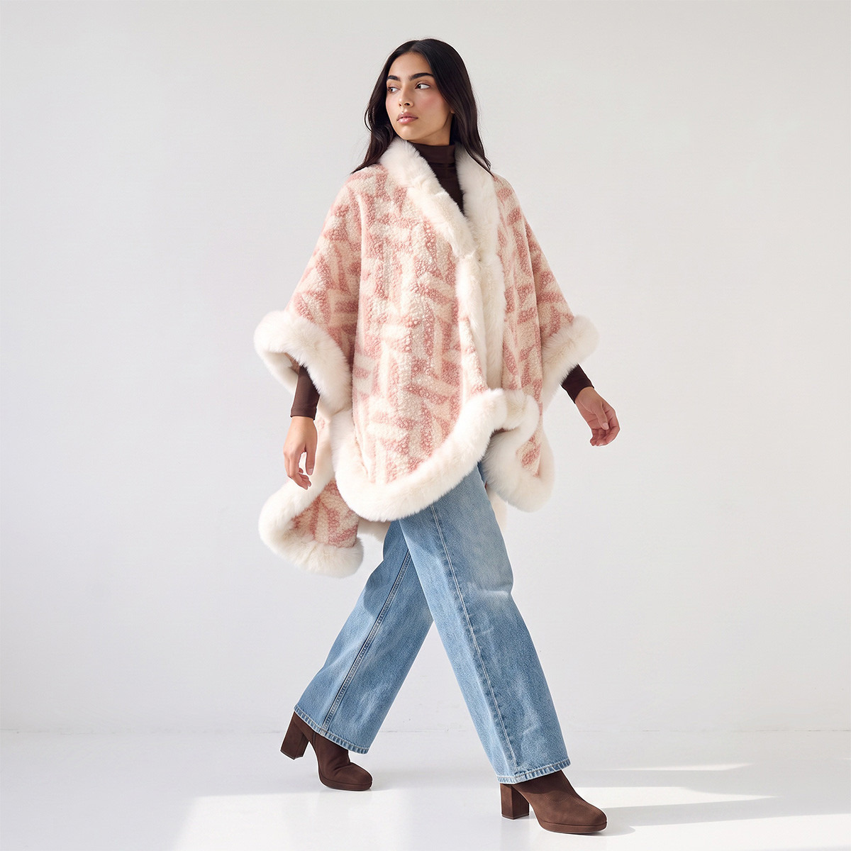 كيب بطبعات وقصة فرو صناعي-women-winterwear-cardigansandjumpers-cardigans-image-1