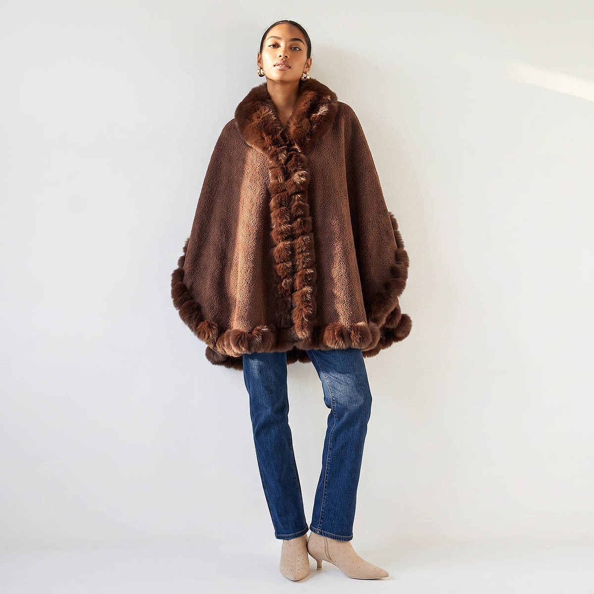Fur Trim Cape-women-winterwear-cardigansandjumpers-cardigans-image-5