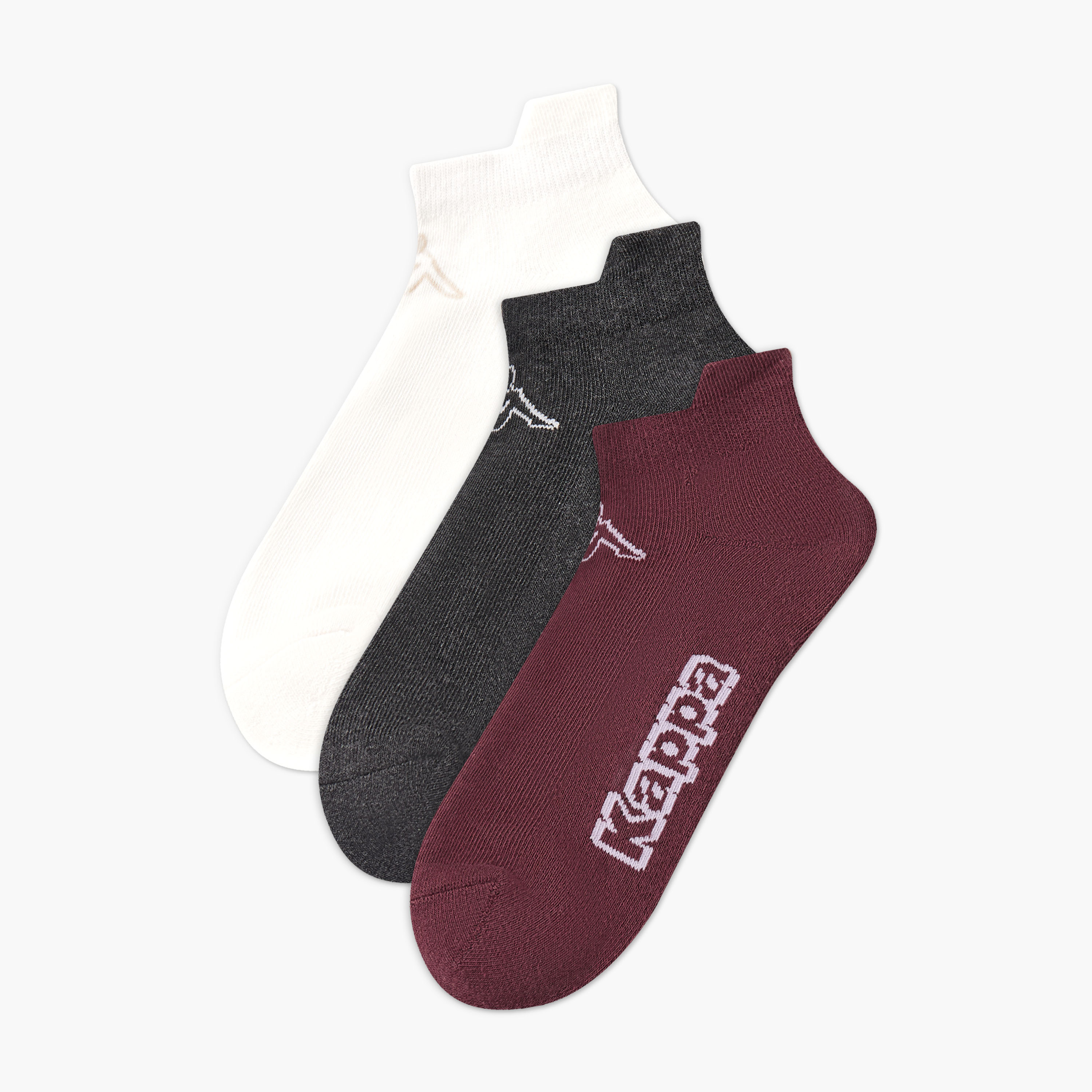Kappa Pack of 3 Ankle Length Socks-women-socksandstockings-image-1