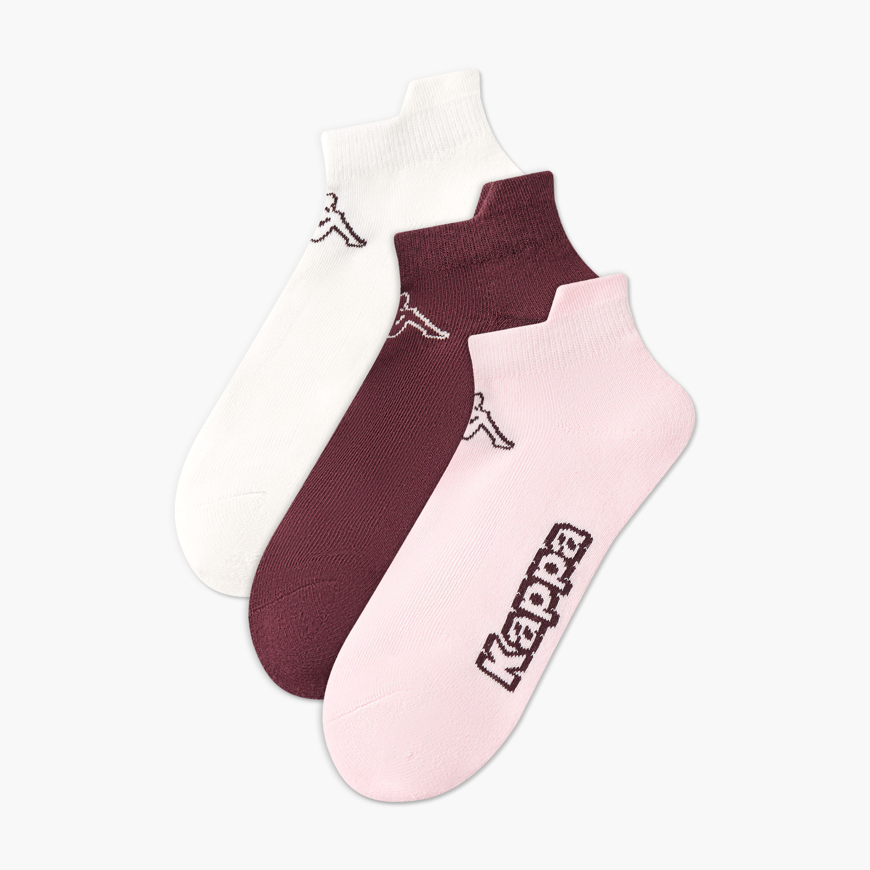 Kappa Pack of 3 Ankle Length Socks-women-socksandstockings-image-1
