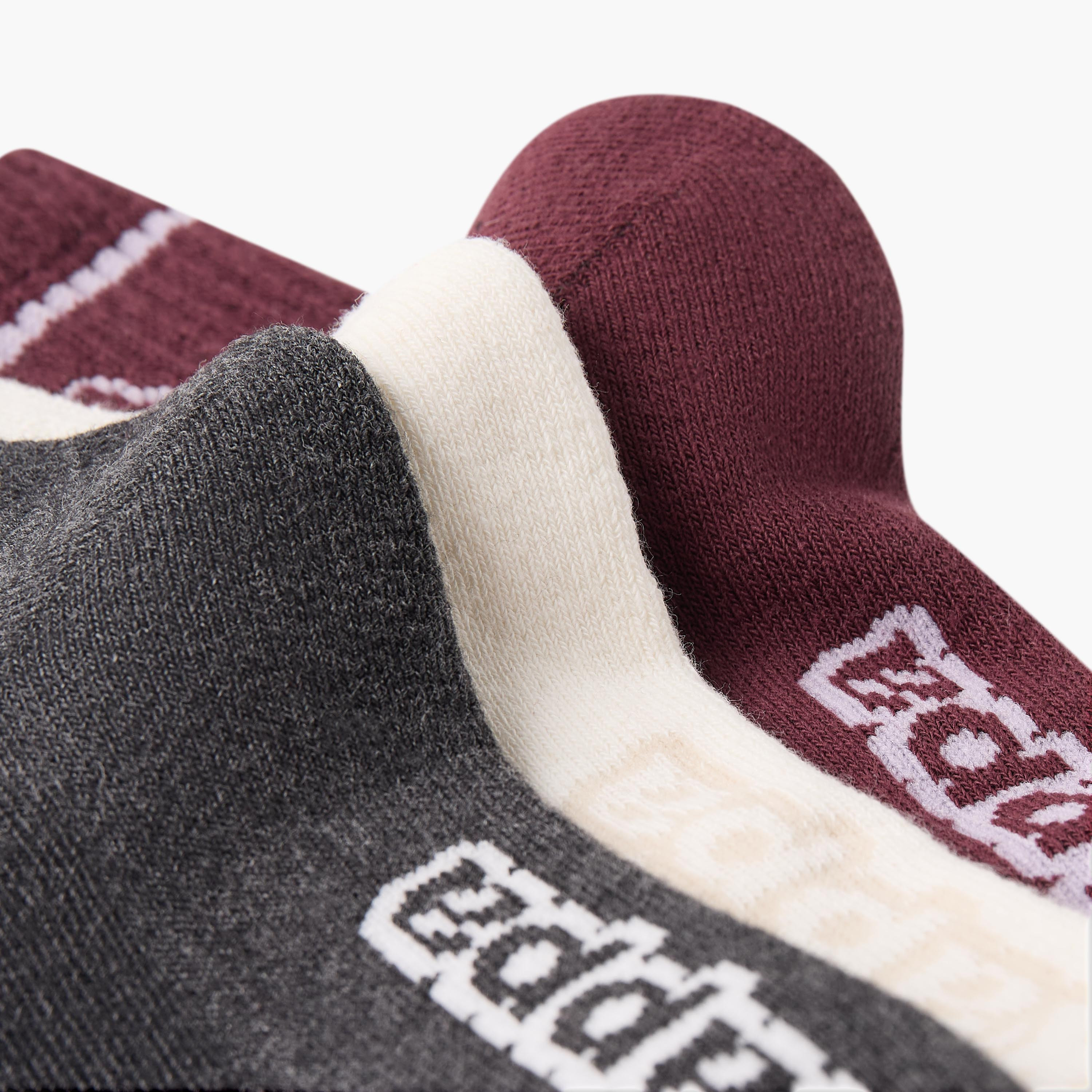 طقم جوارب بطول الكاحل 3 أزواج من كابا-women-socksandstockings-image-4