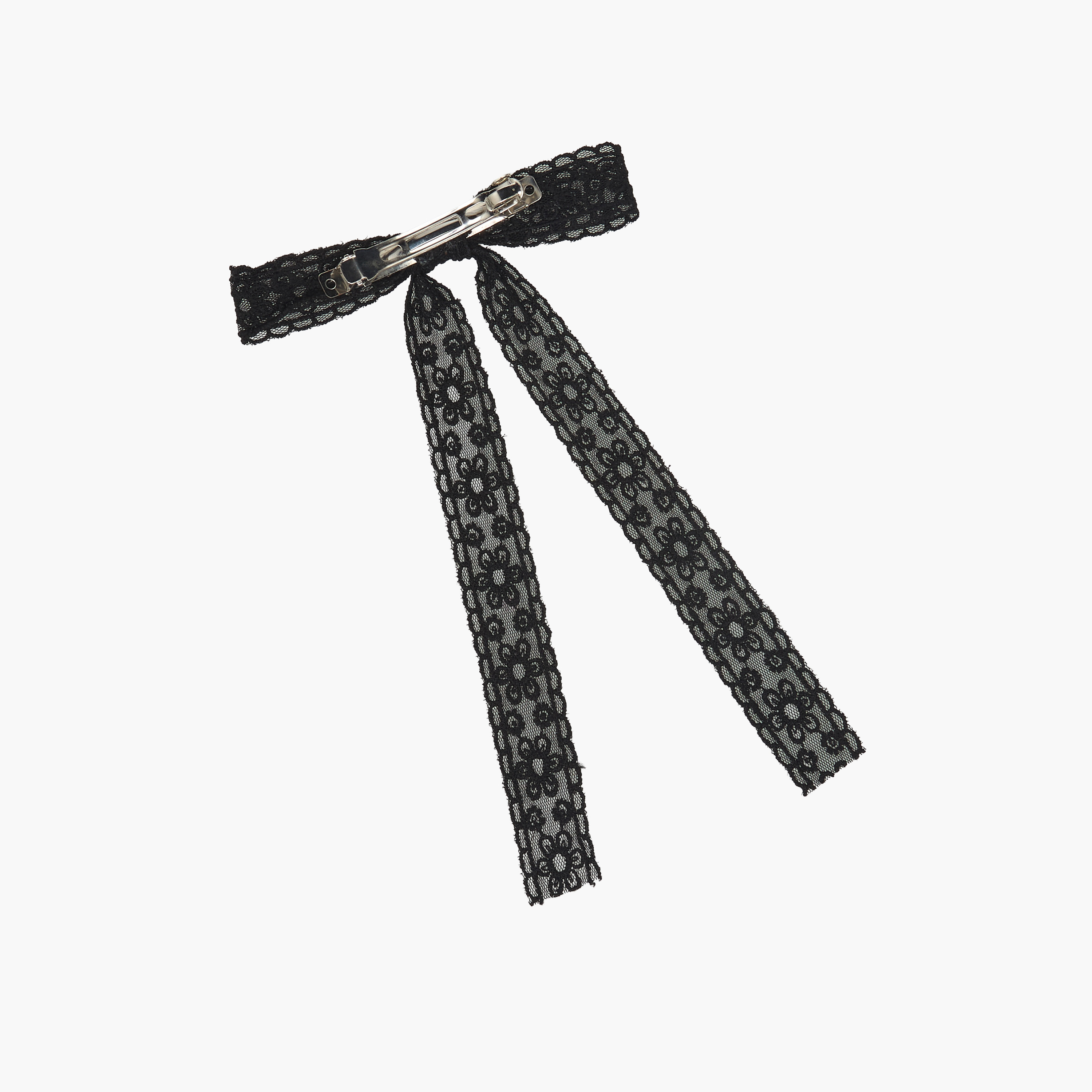 Pack of 2 Bow Hair Clips with Assorted Design-women-hairaccessories-clips-image-4
