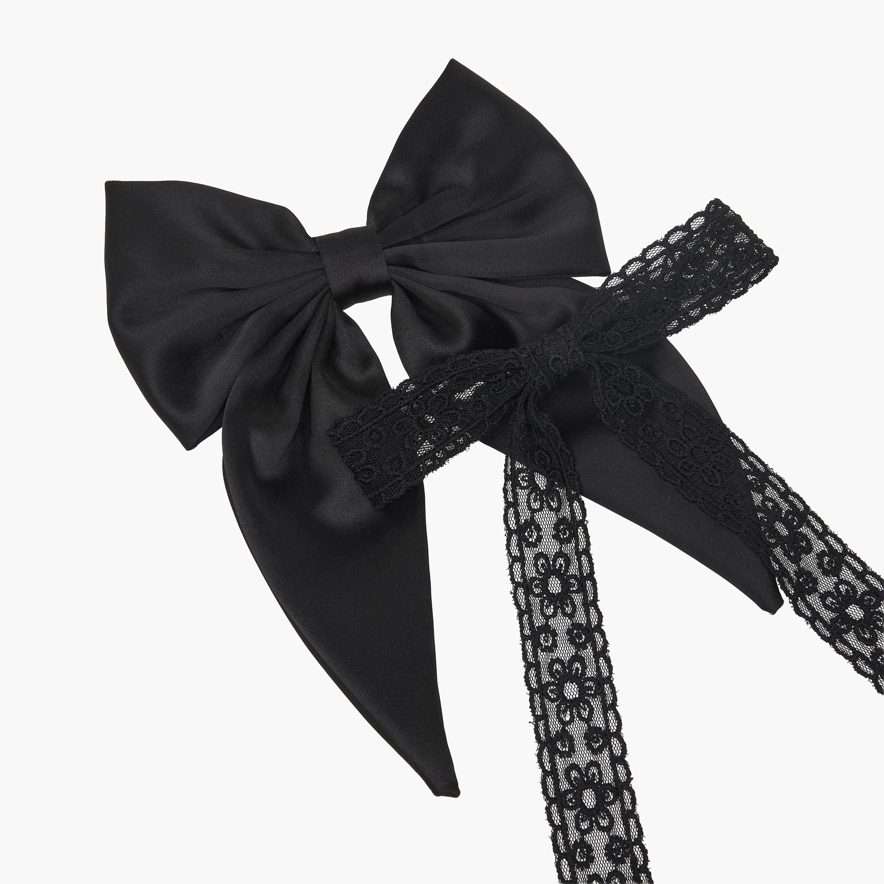 Pack of 2 Bow Hair Clips with Assorted Design-women-hairaccessories-clips-image-1
