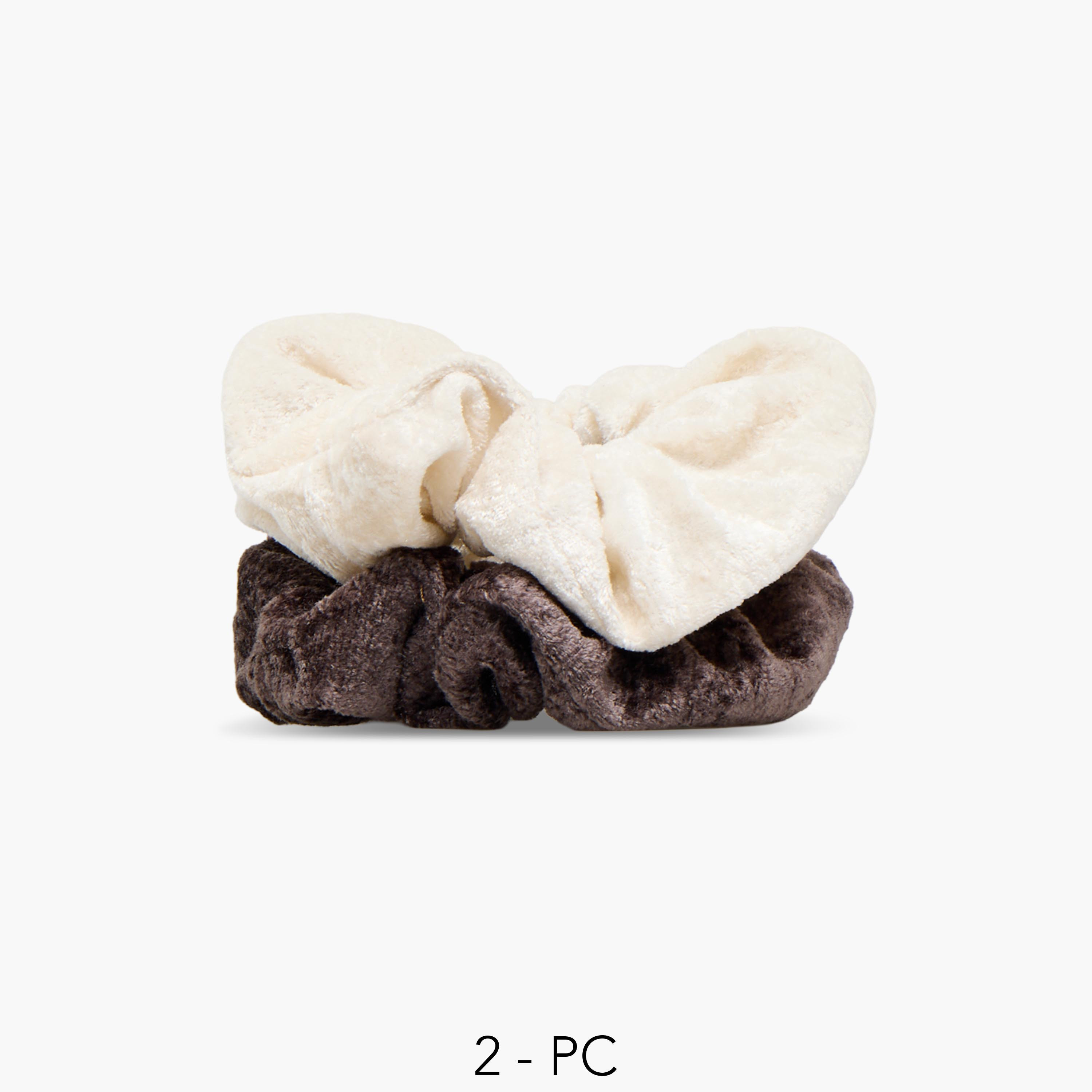 Pack of 2 Velvet Hair Scrunchie-women-hairaccessories-scrunchies-image-1