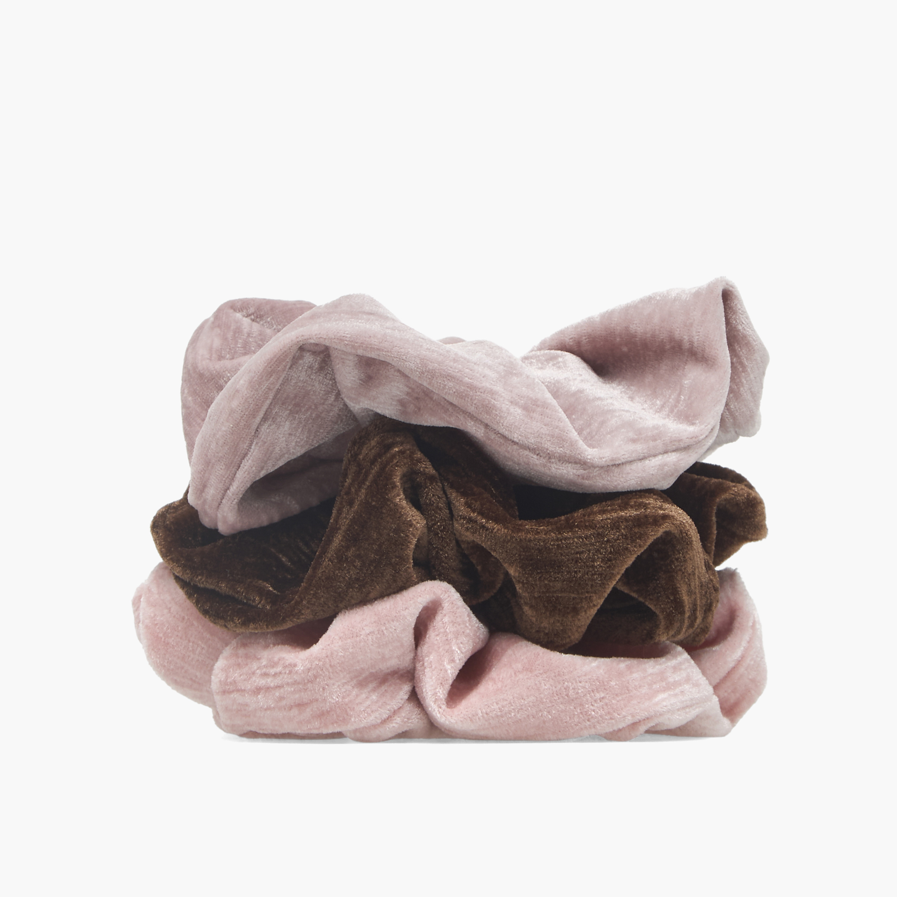 Pack of 3 Velvet Hair Scrunchie-women-hairaccessories-scrunchies-image-1