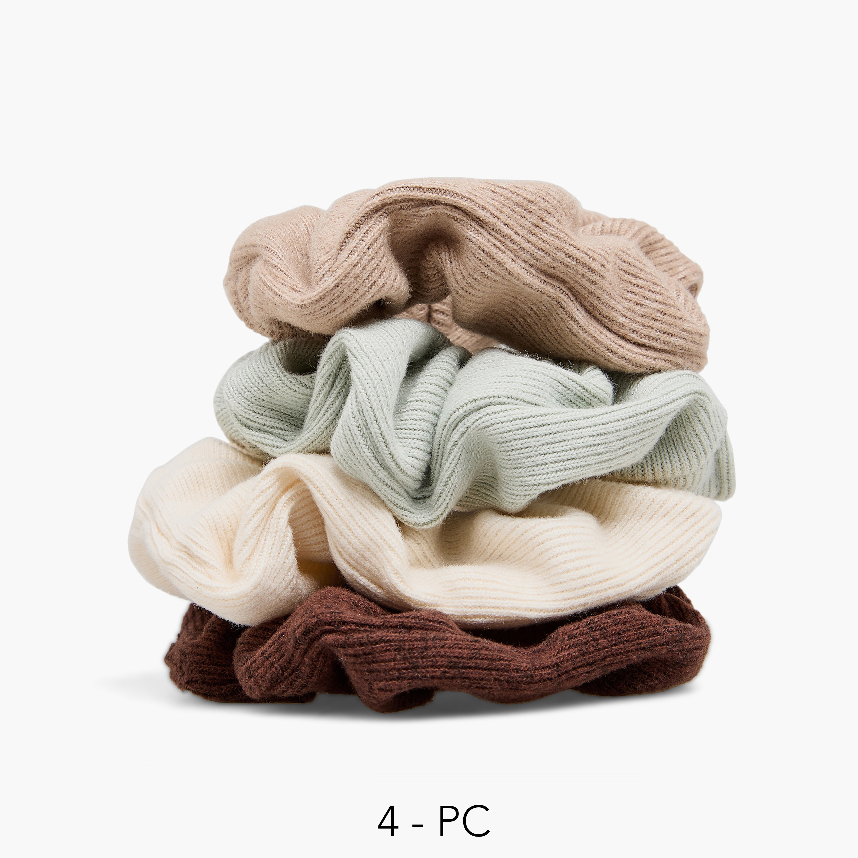 Pack of 4 Hair Scrunchie-women-hairaccessories-scrunchies-image-1