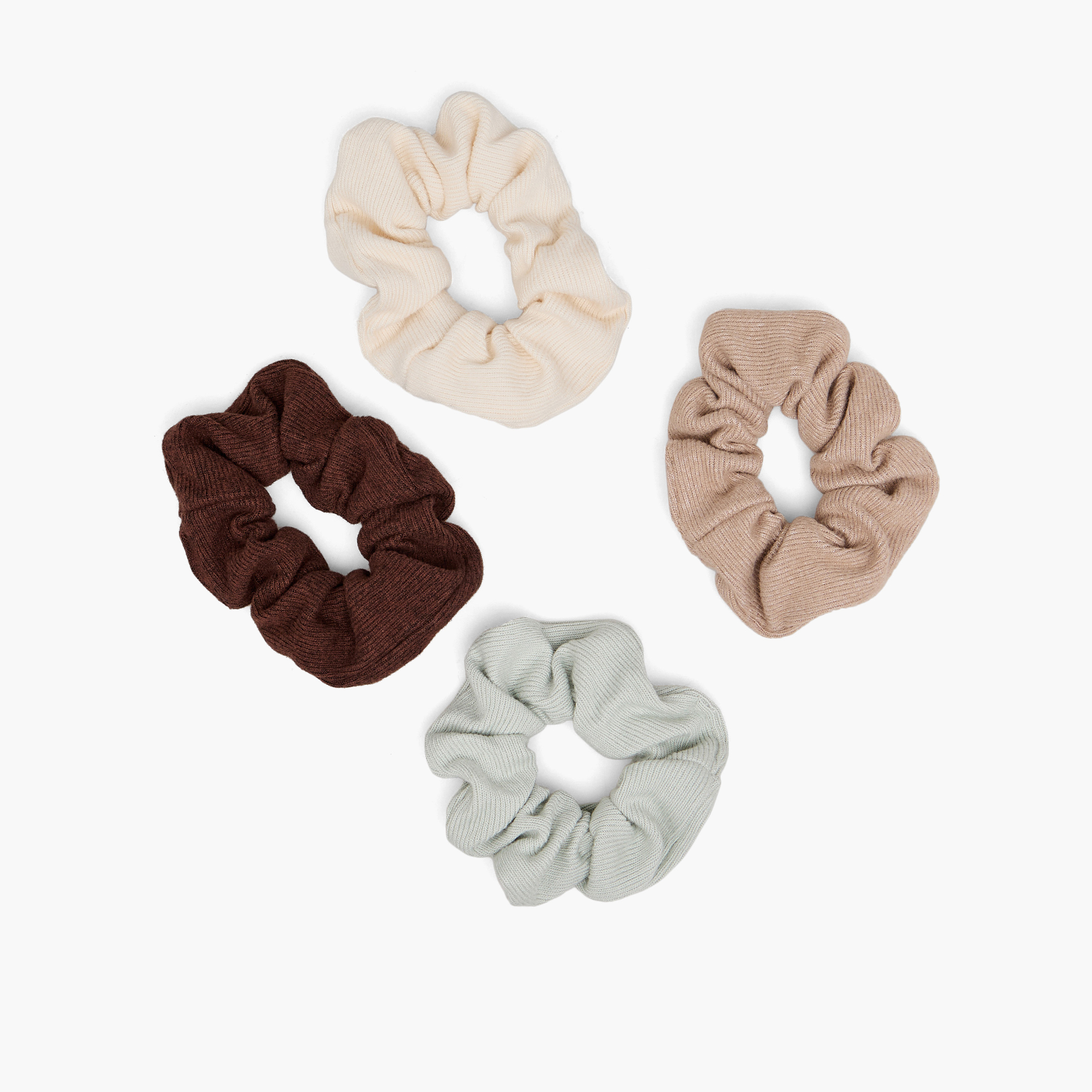 Pack of 4 Hair Scrunchie-women-hairaccessories-scrunchies-image-4