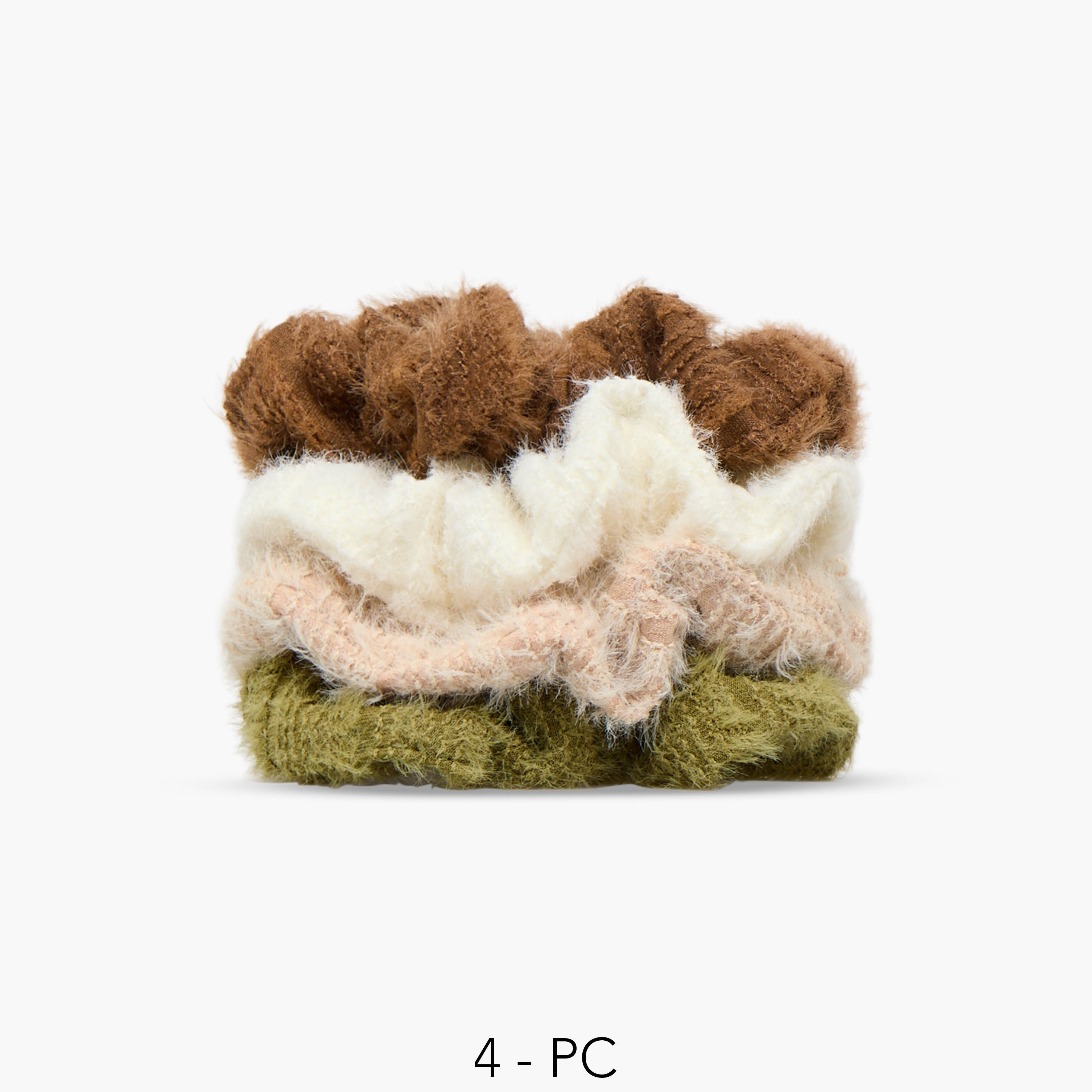 Pack of 4 Hair Scrunchie-women-hairaccessories-scrunchies-image-1